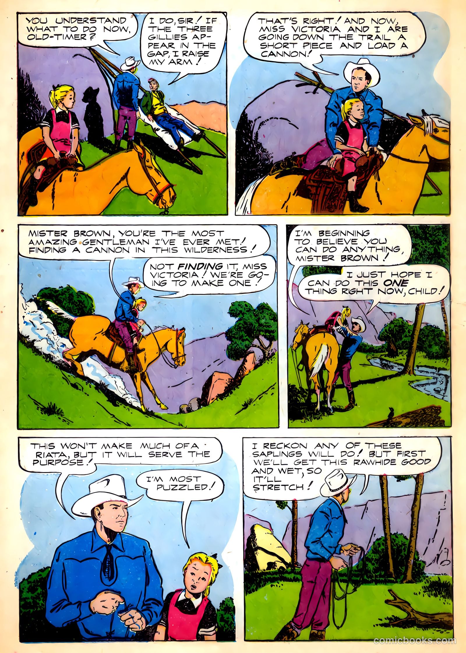 Johnny Mack Brown #10 (1952) — page 12 of 35