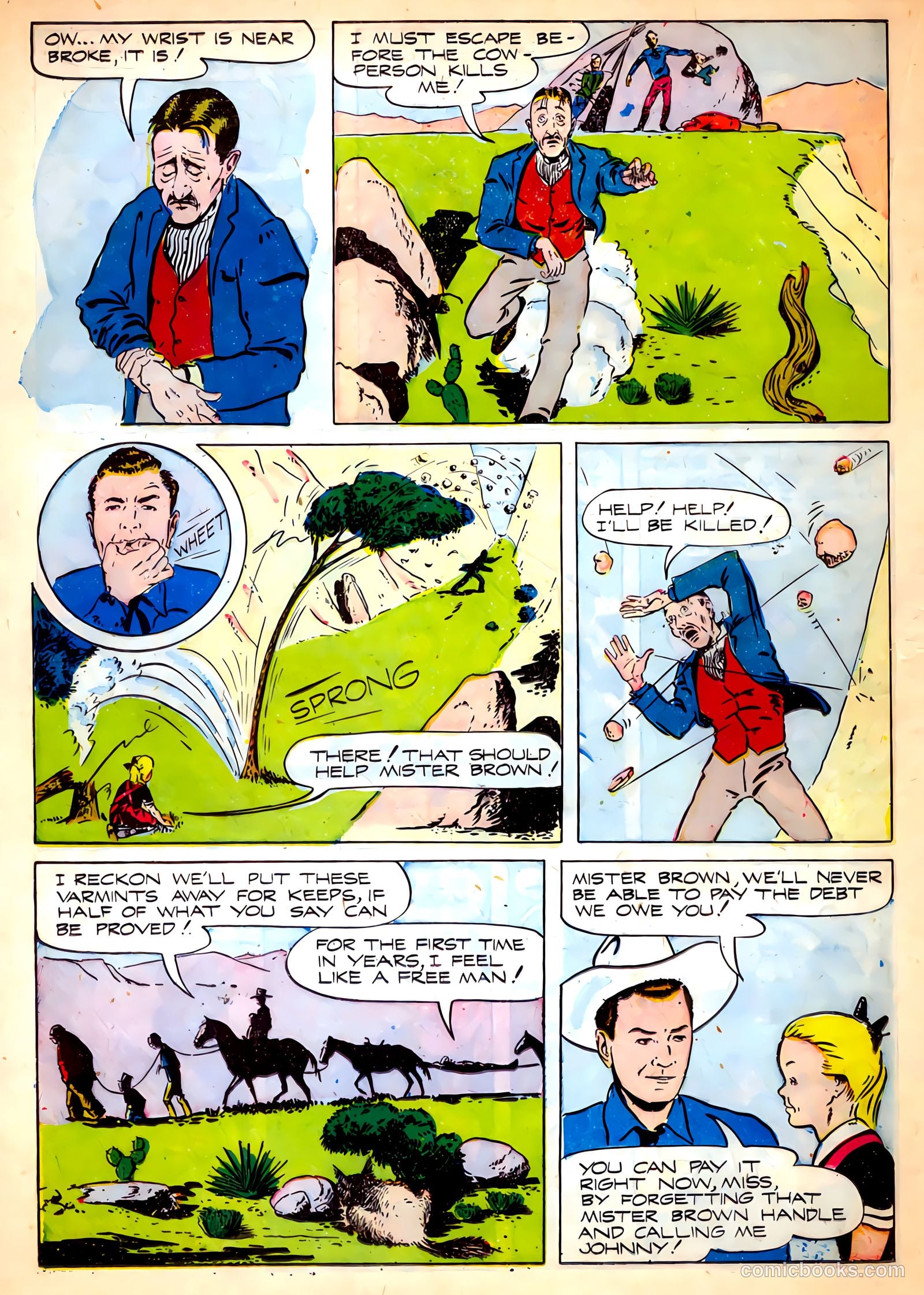 Johnny Mack Brown #10 (1952) — page 18 of 35