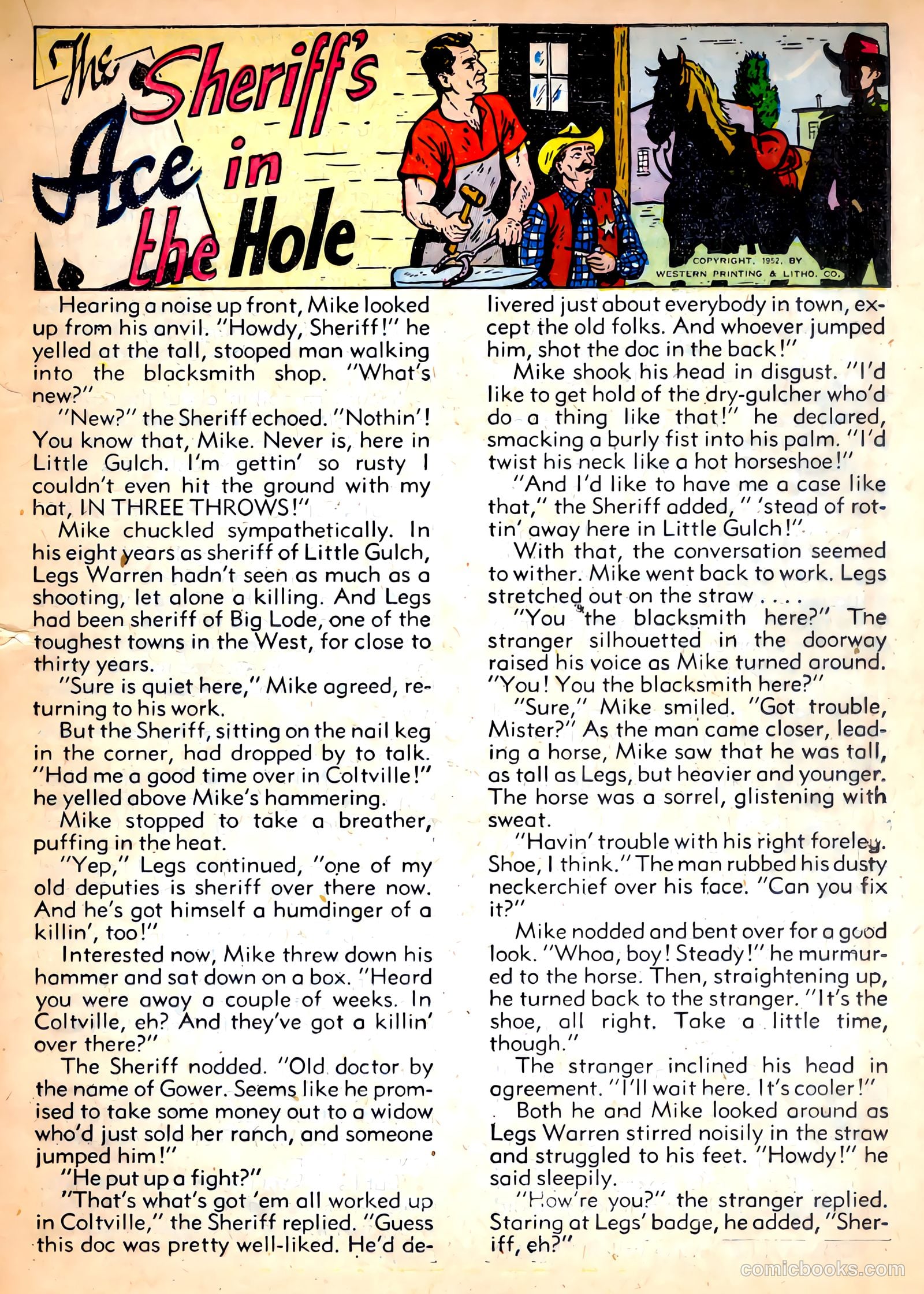 Johnny Mack Brown #10 (1952) — page 19 of 35