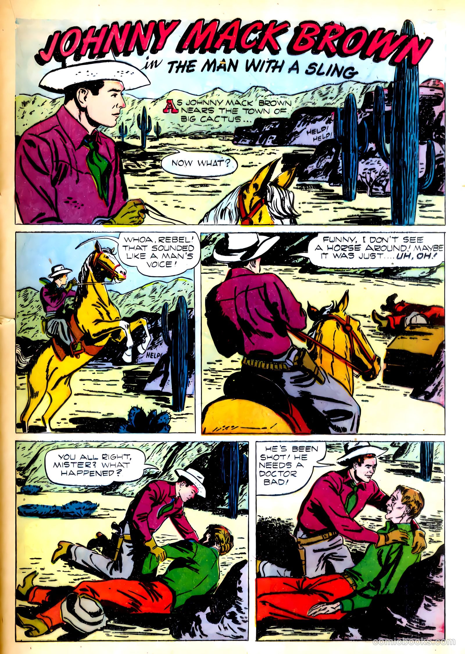 Johnny Mack Brown #10 (1952) — page 21 of 35