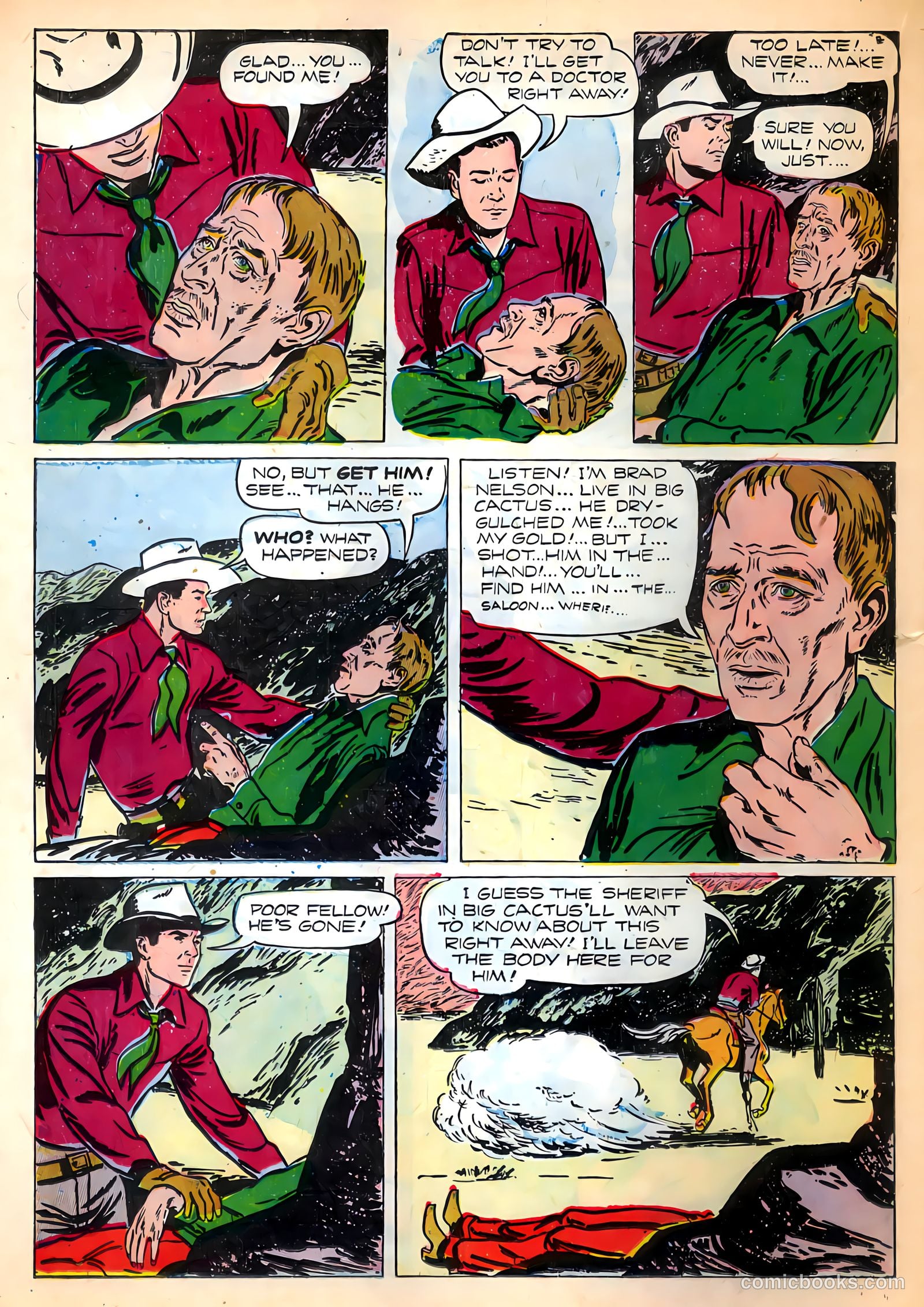 Johnny Mack Brown #10 (1952) — page 22 of 35
