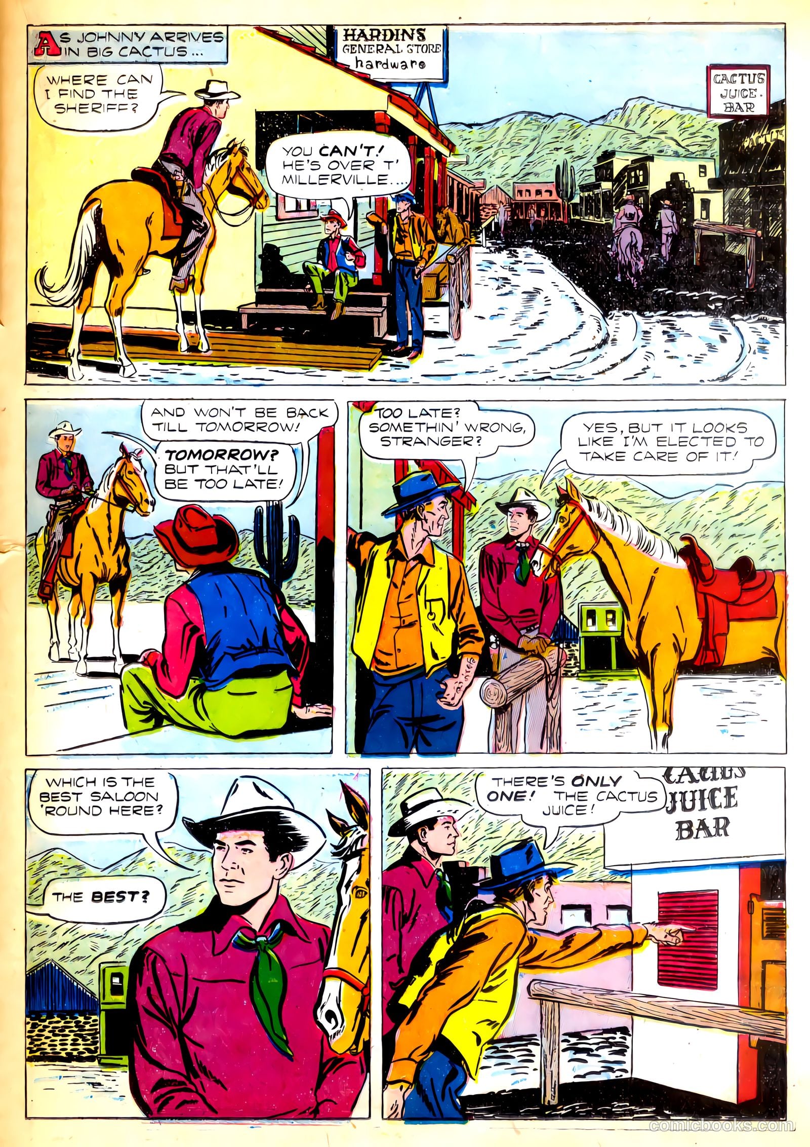 Johnny Mack Brown #10 (1952) — page 23 of 35