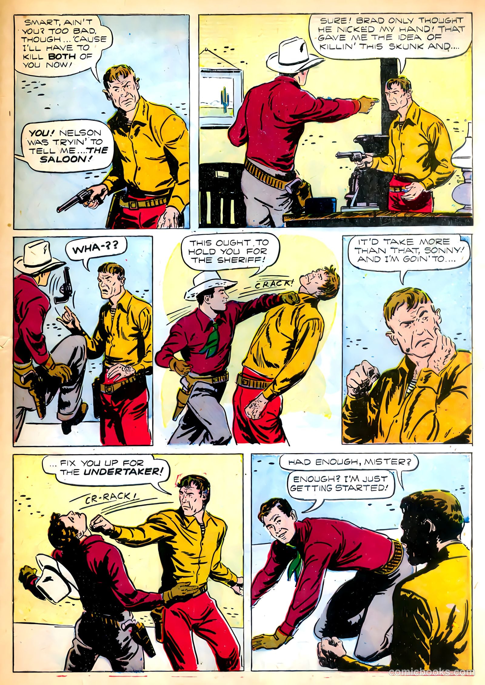 Johnny Mack Brown #10 (1952) — page 27 of 35