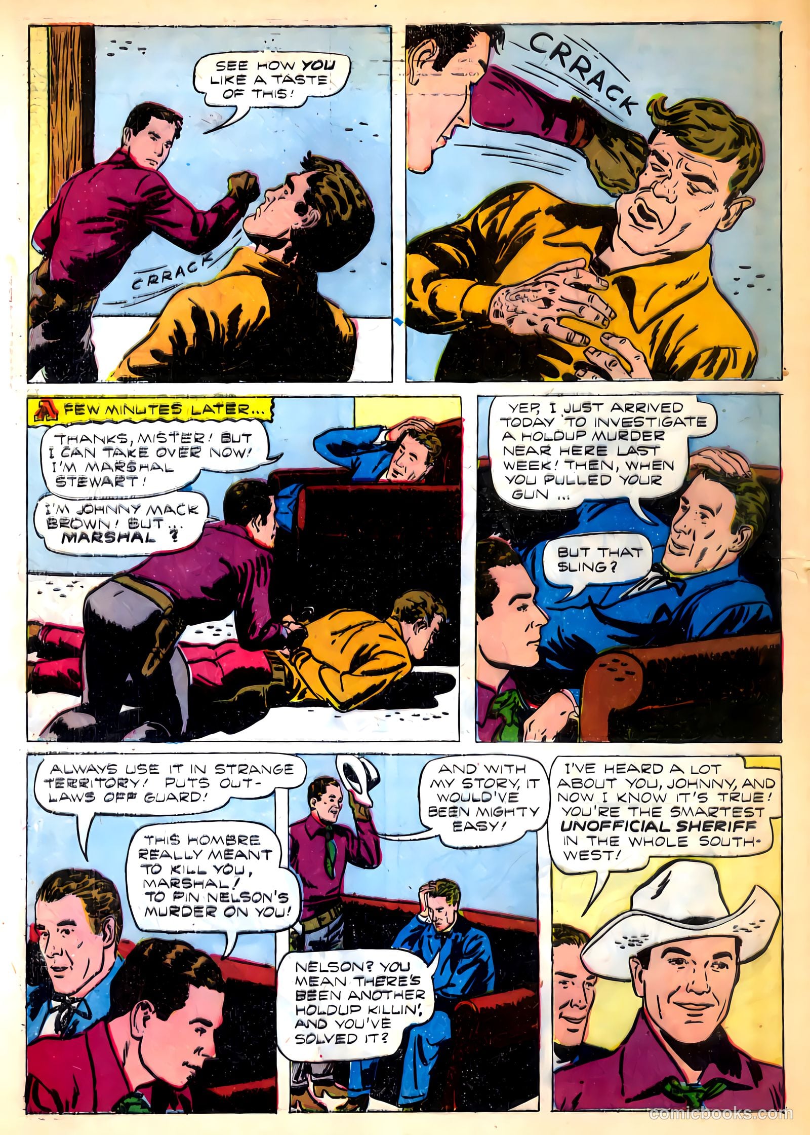 Johnny Mack Brown #10 (1952) — page 28 of 35