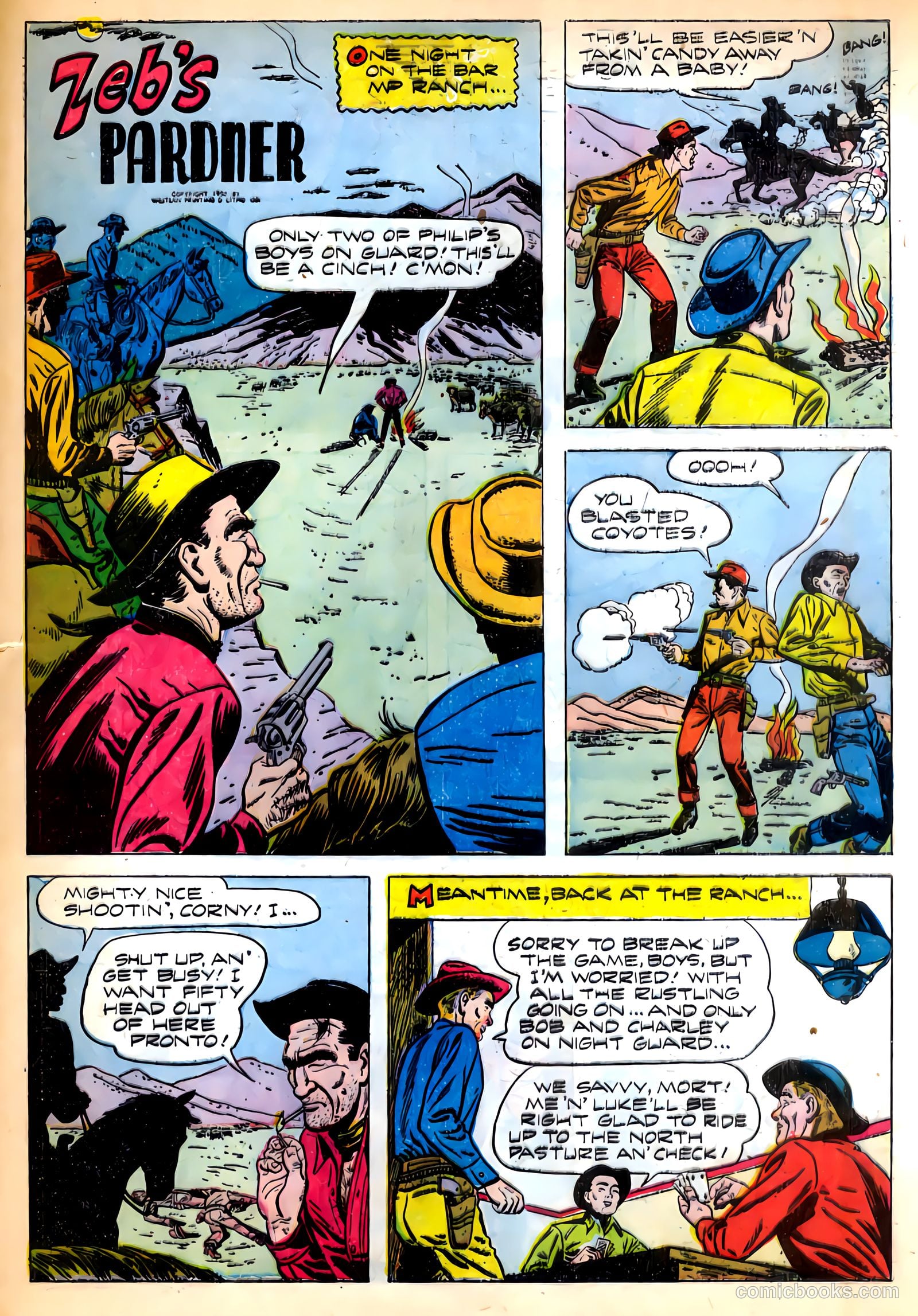 Johnny Mack Brown #10 (1952) — page 29 of 35