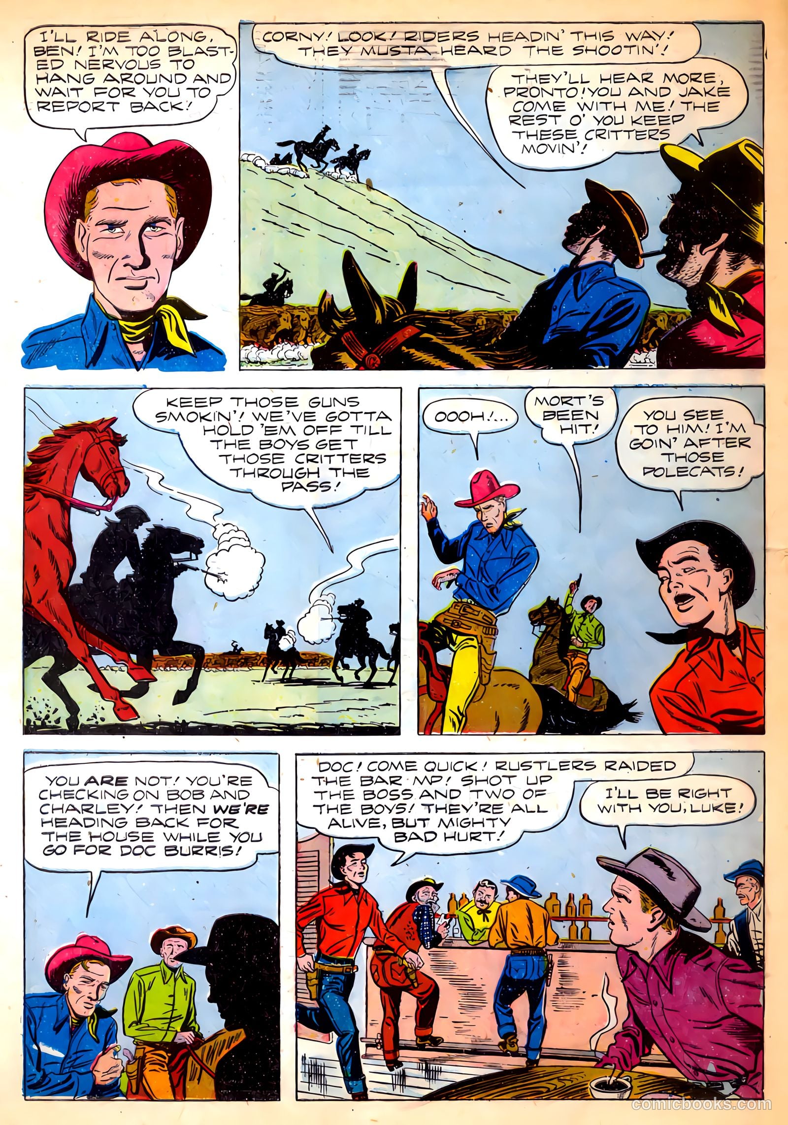 Johnny Mack Brown #10 (1952) — page 30 of 35