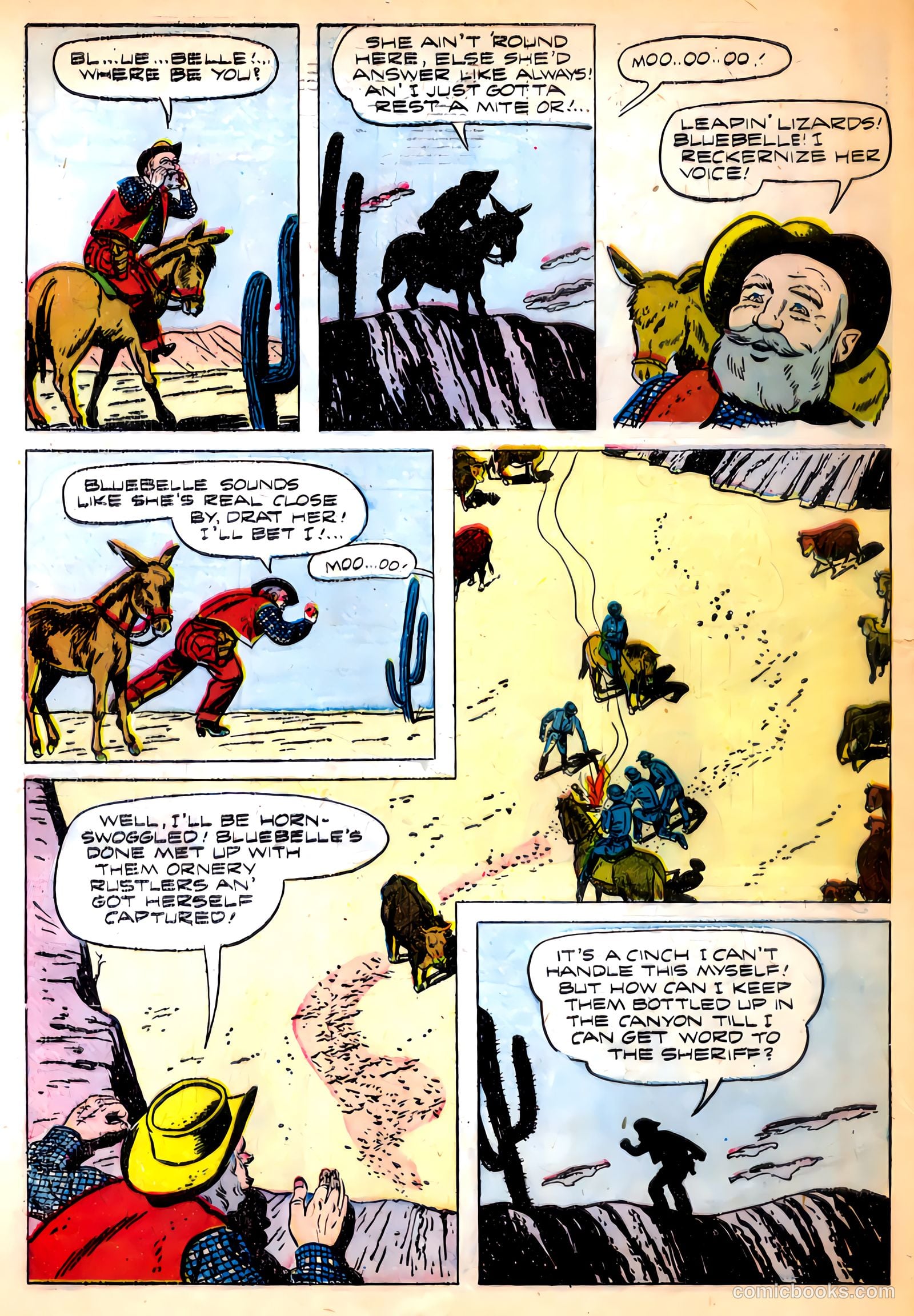 Johnny Mack Brown #10 (1952) — page 32 of 35