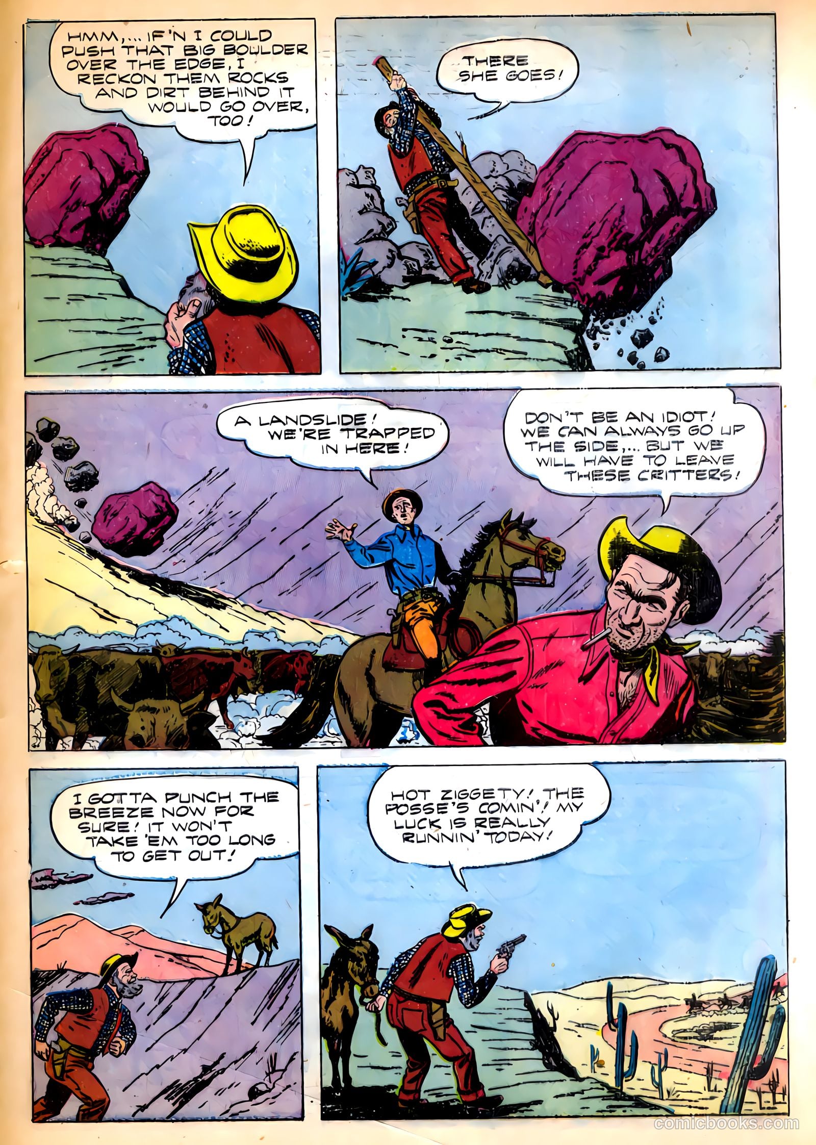 Johnny Mack Brown #10 (1952) — page 33 of 35