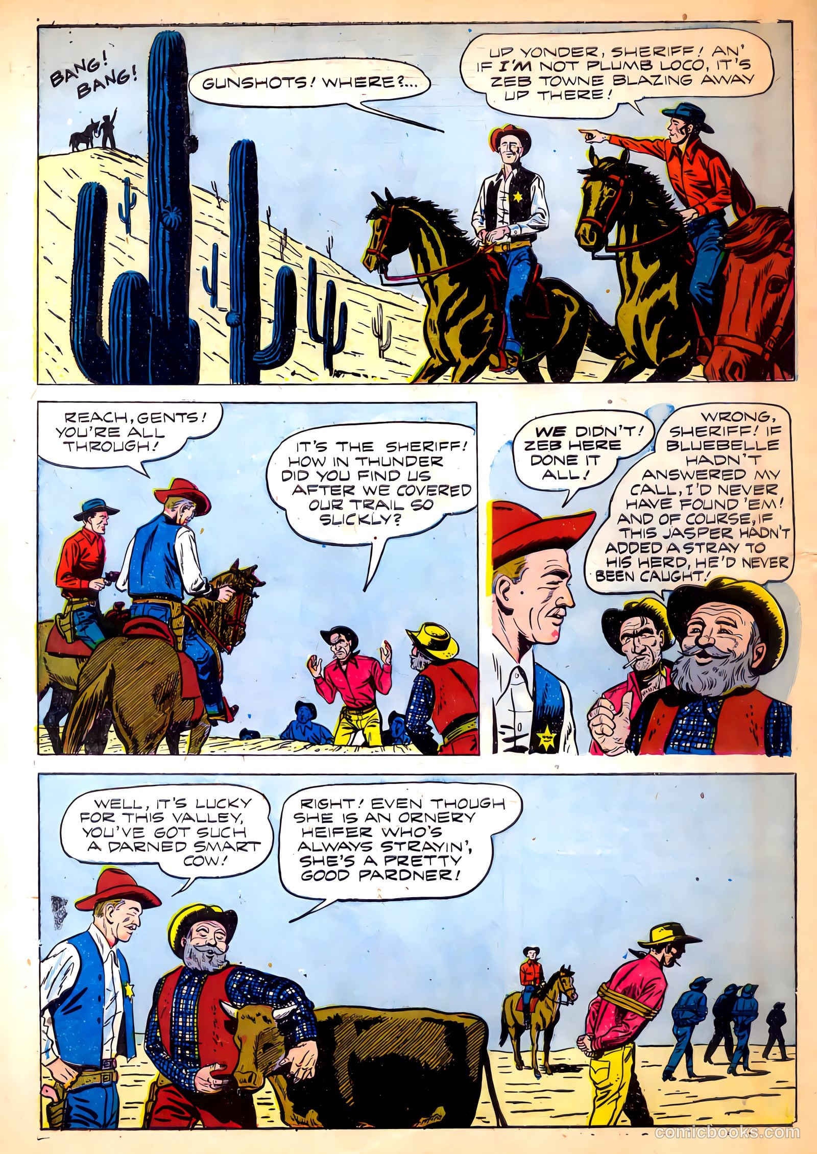 Johnny Mack Brown #10 (1952) — page 34 of 35