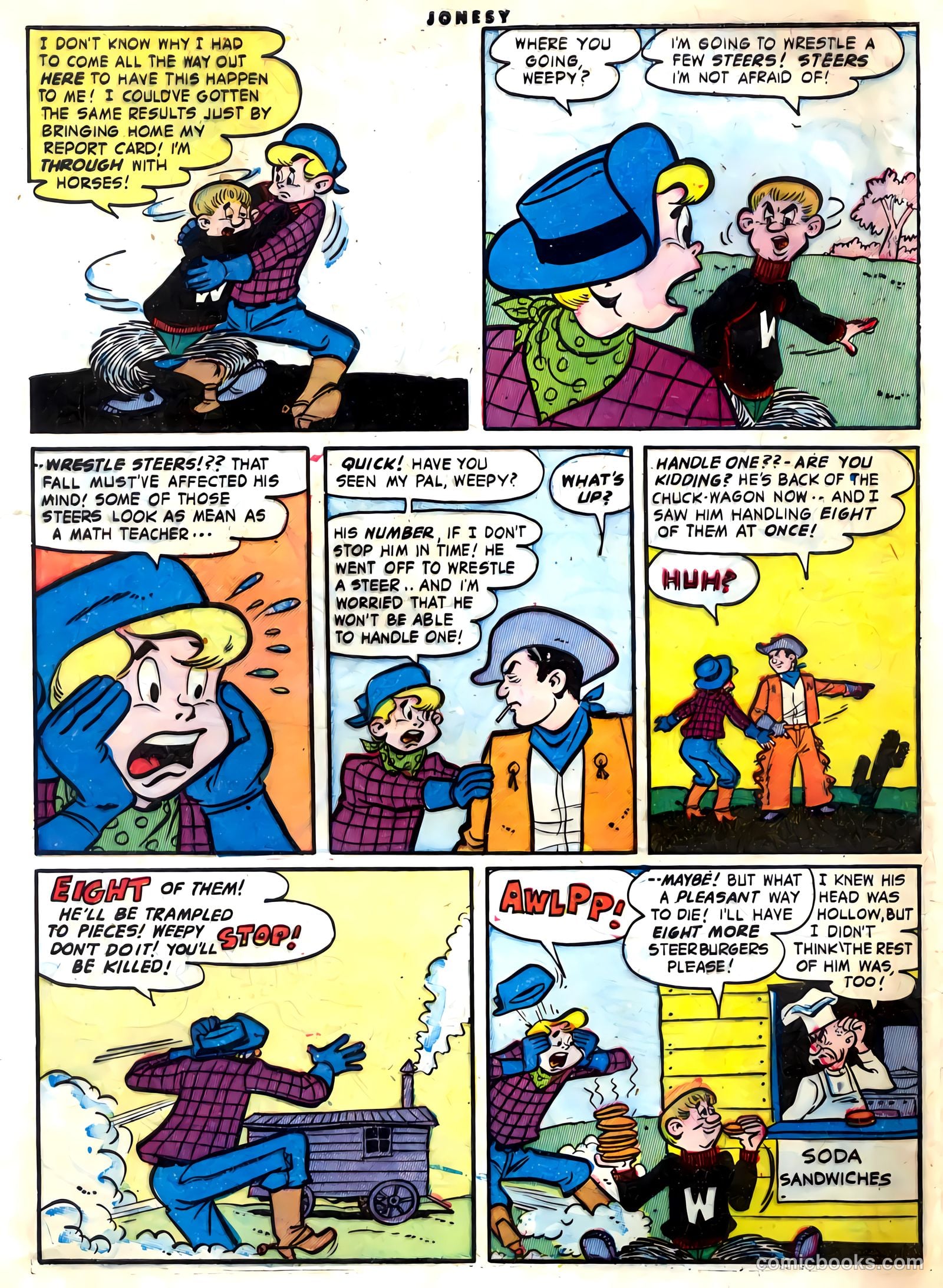 Jonesy #2 (1953) — page 8 of 36