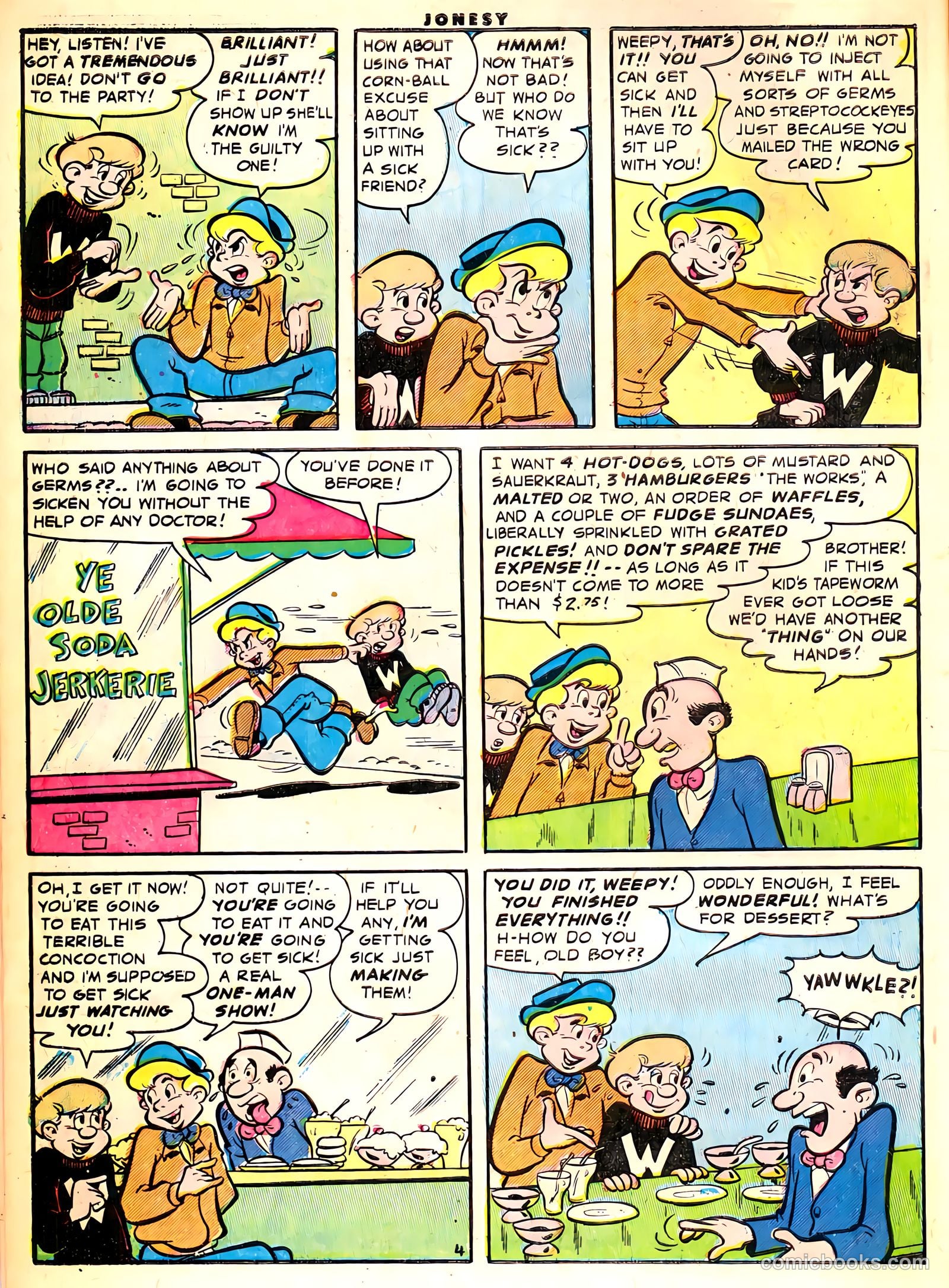 Jonesy #3 (1953) — page 6 of 36