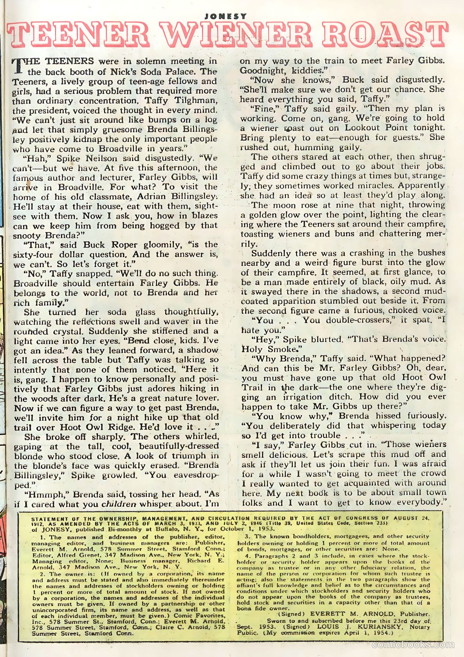 Jonesy #5 (1954) — page 27 of 36