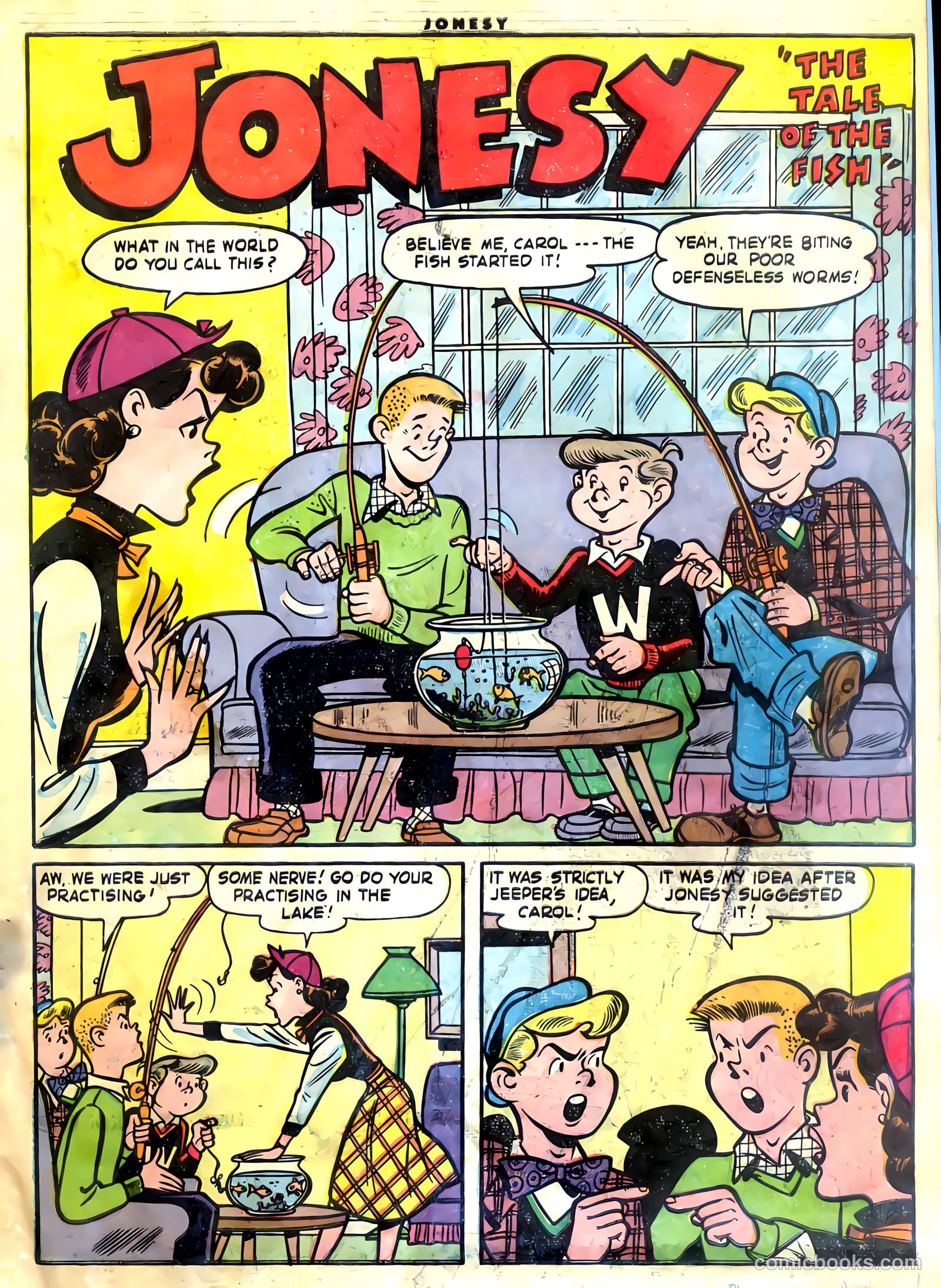 Jonesy #6 (1954) — page 3 of 36