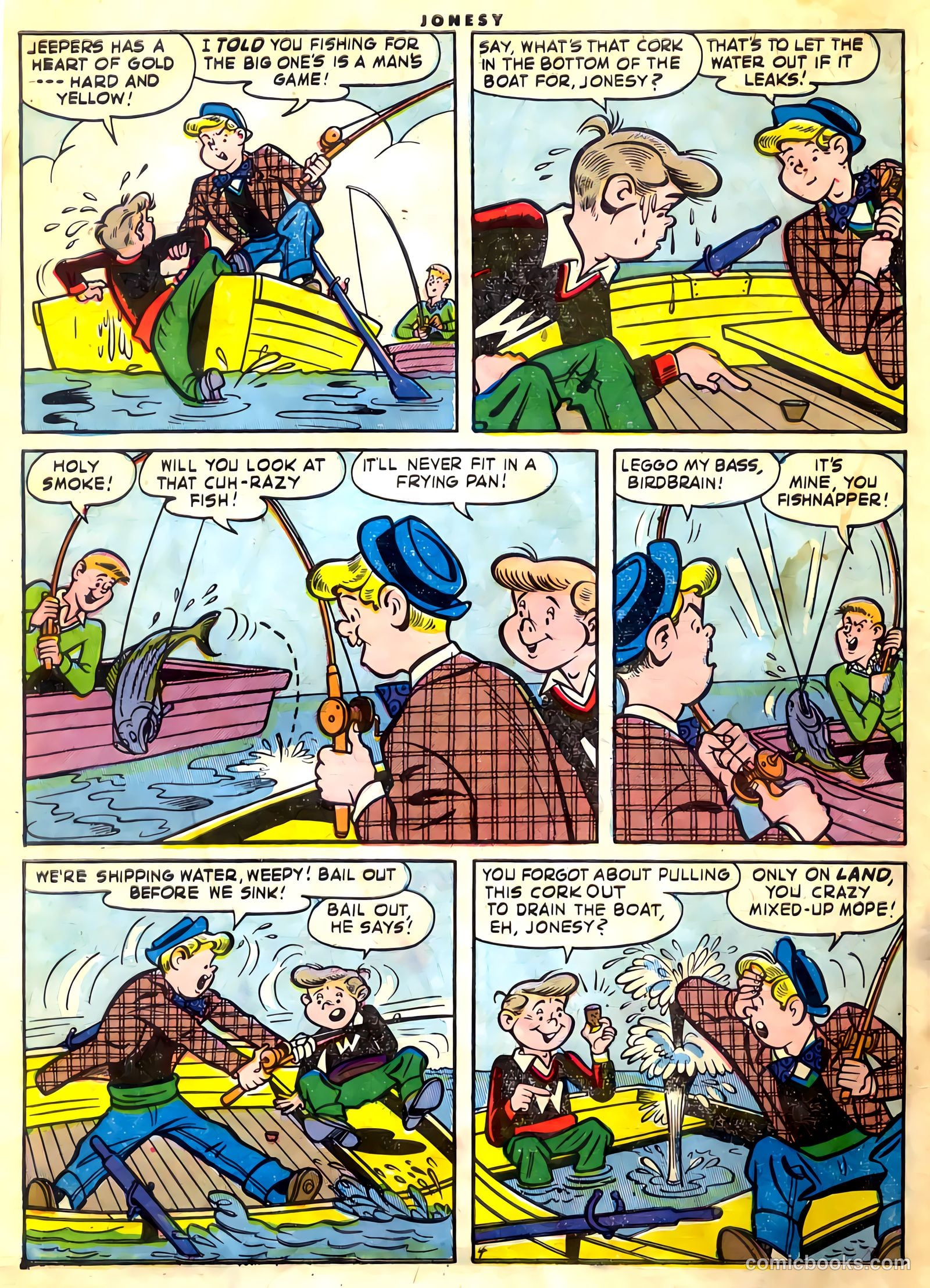 Jonesy #6 (1954) — page 6 of 36