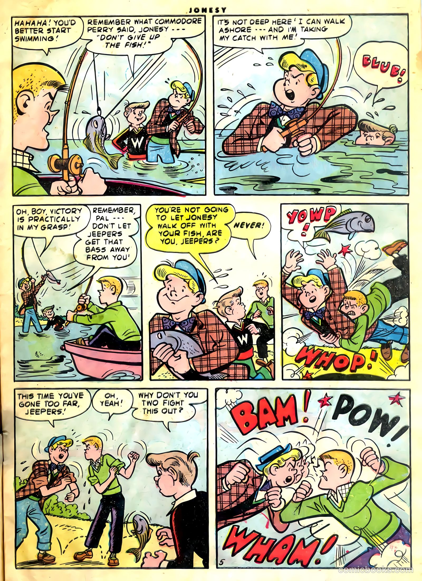 Jonesy #6 (1954) — page 7 of 36