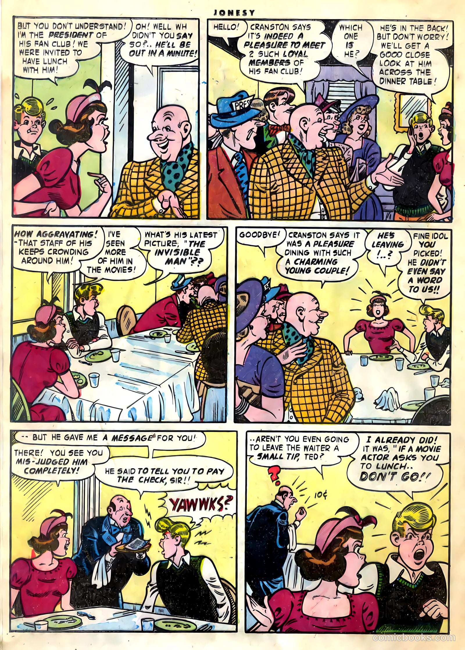 Jonesy #6 (1954) — page 12 of 36