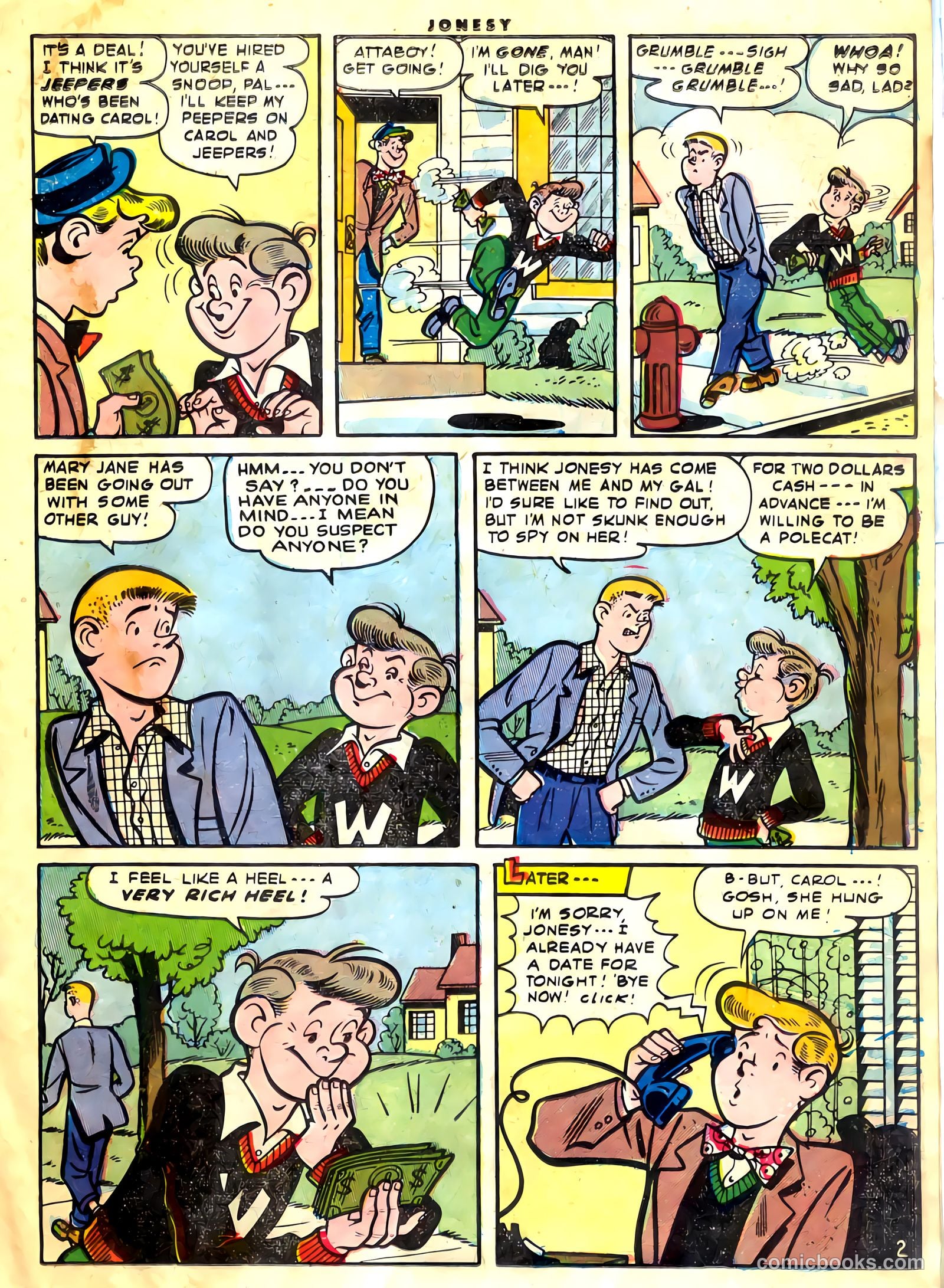 Jonesy #6 (1954) — page 15 of 36
