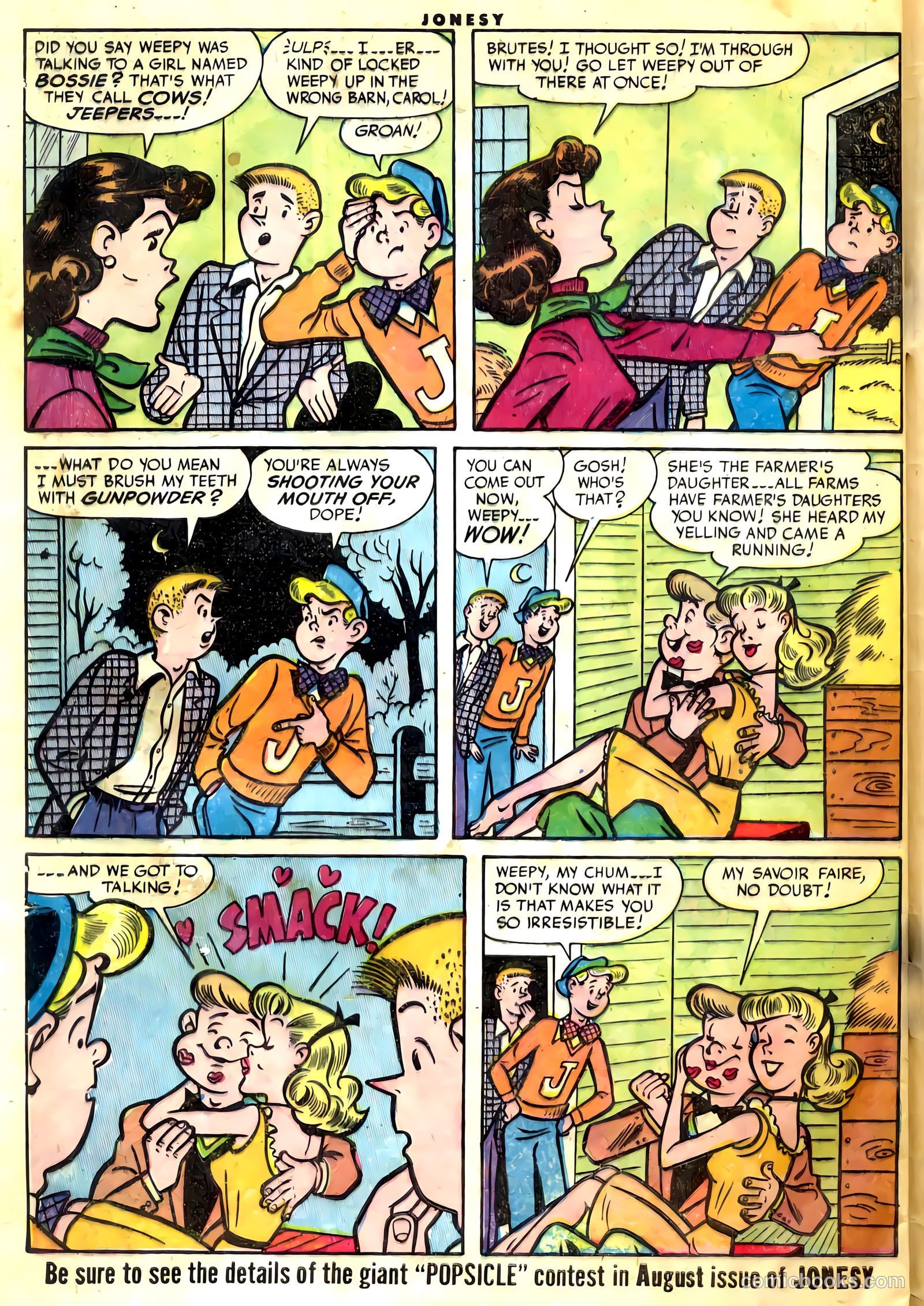 Jonesy #6 (1954) — page 32 of 36