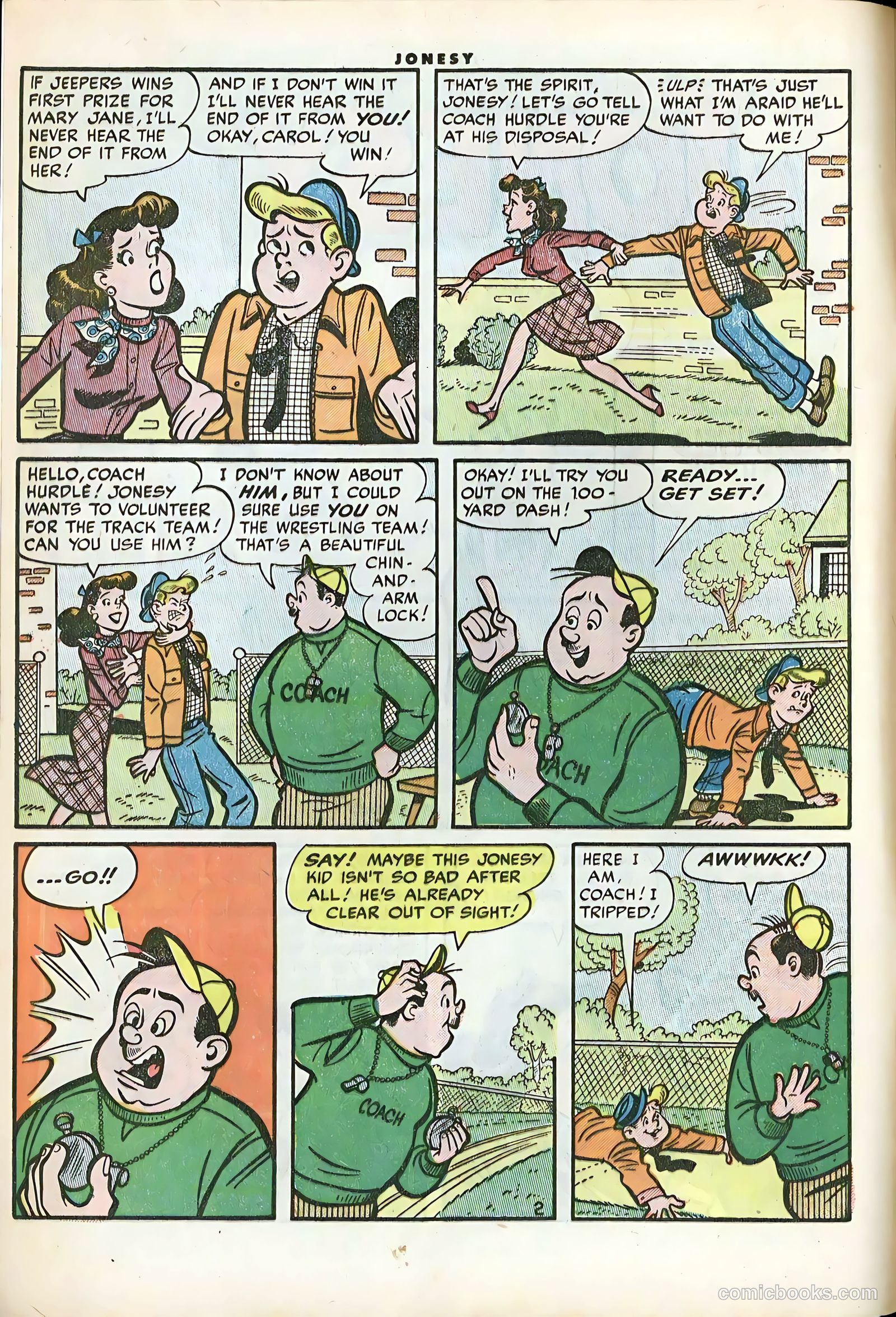 Jonesy #8 (1954) — page 4 of 36