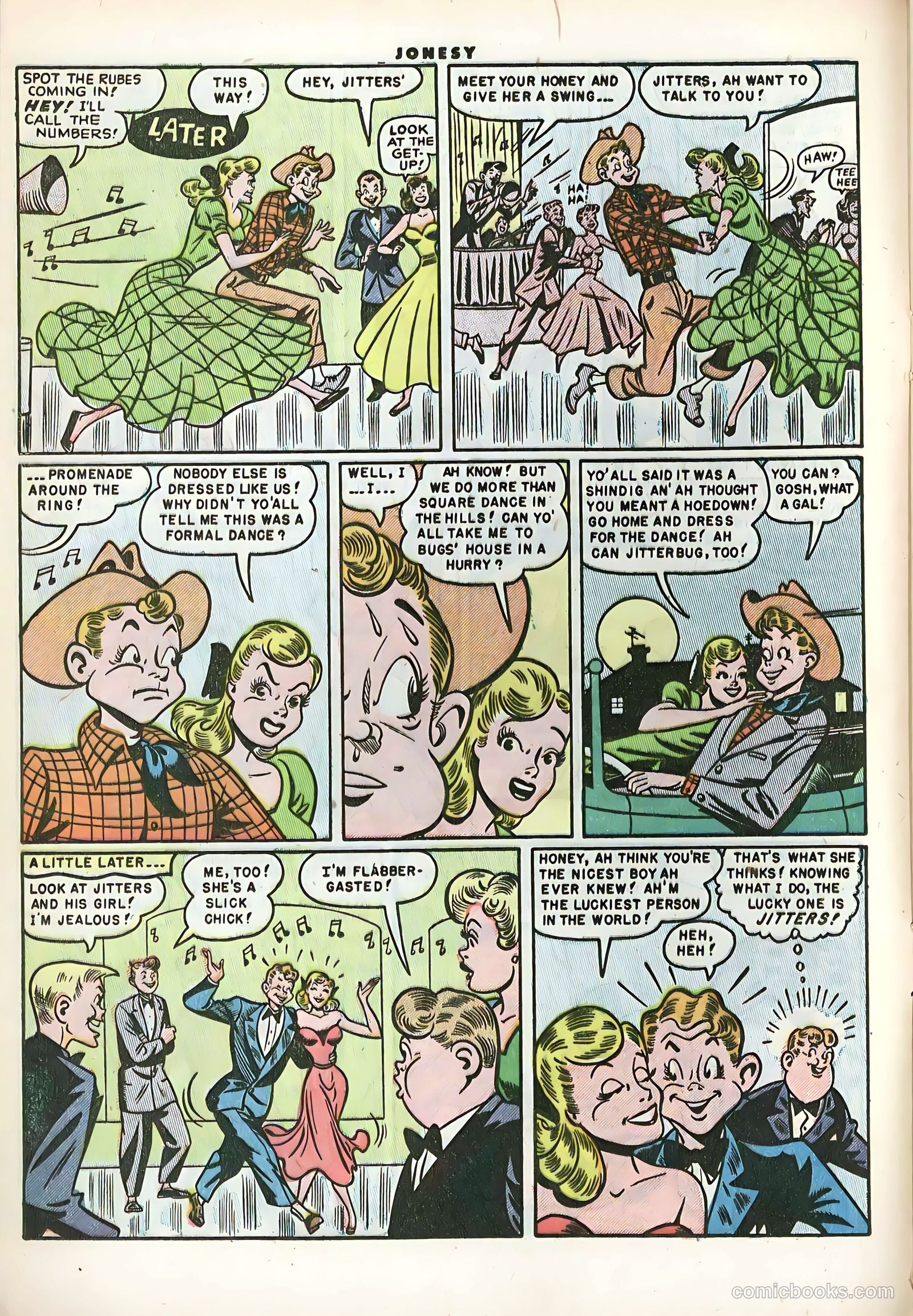 Jonesy #8 (1954) — page 12 of 36