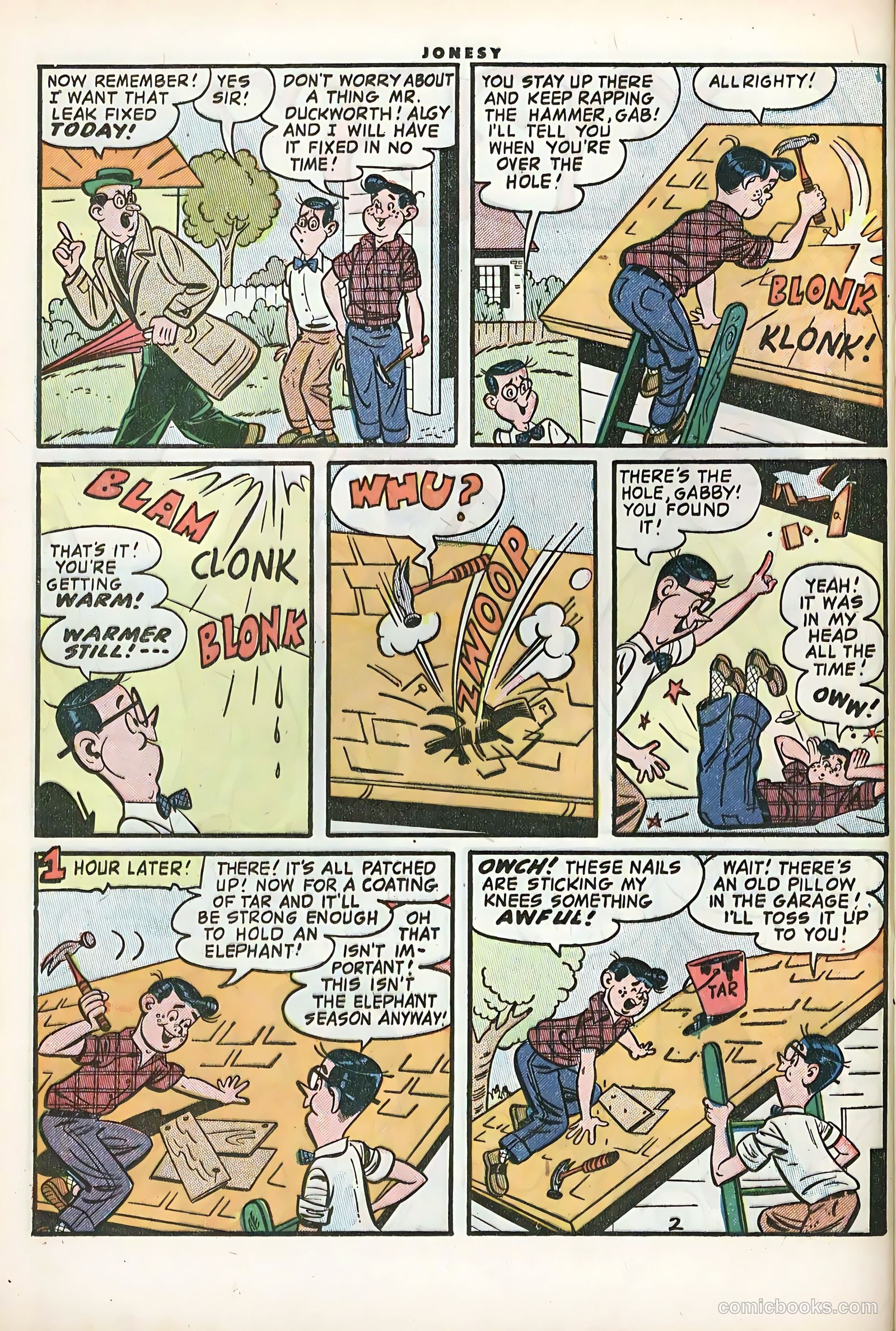 Jonesy #8 (1954) — page 24 of 36