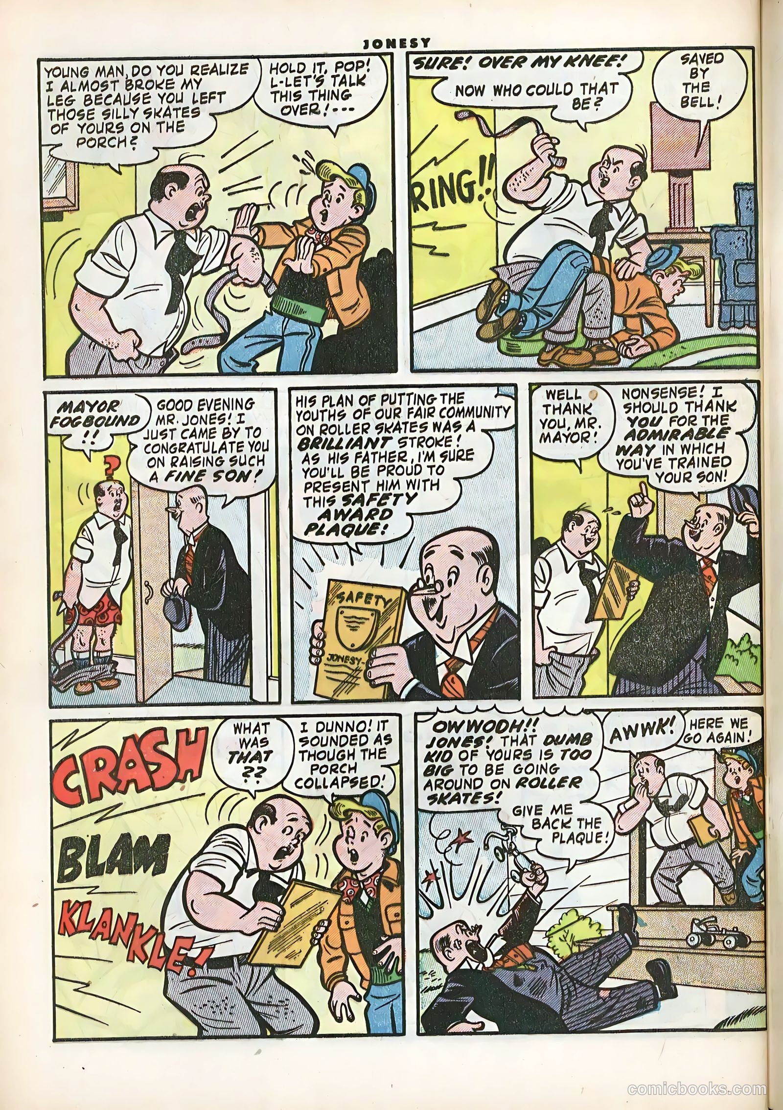 Jonesy #8 (1954) — page 32 of 36