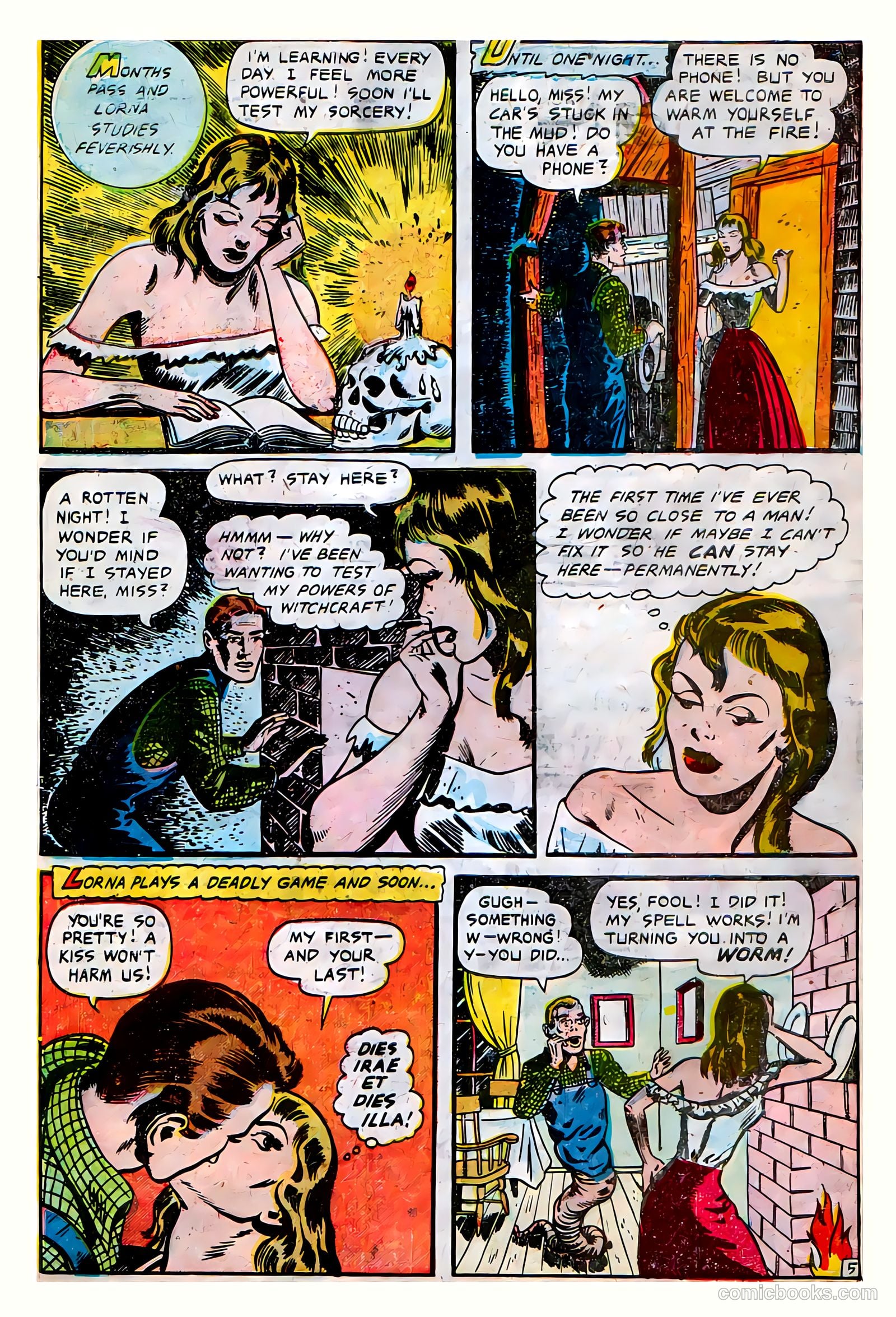 Journey into Fear #10 (1952) — page 6