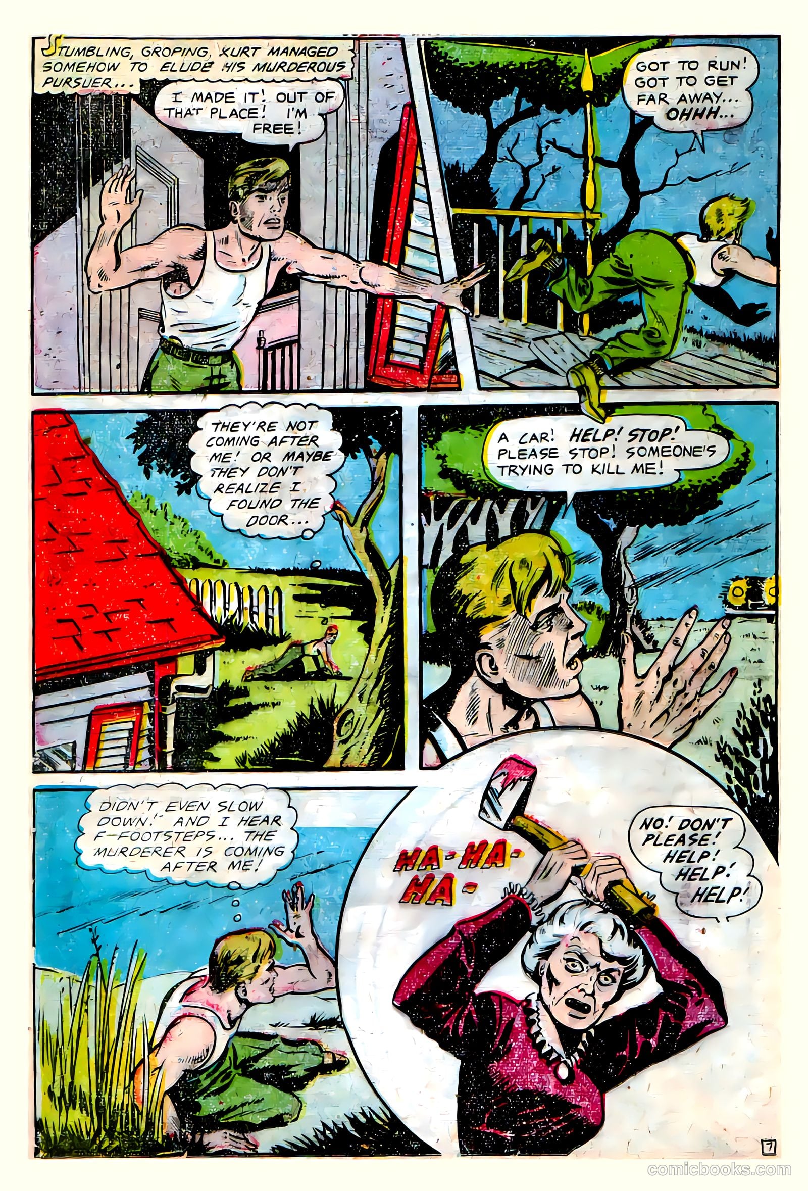 Journey into Fear #10 (1952) — page 17