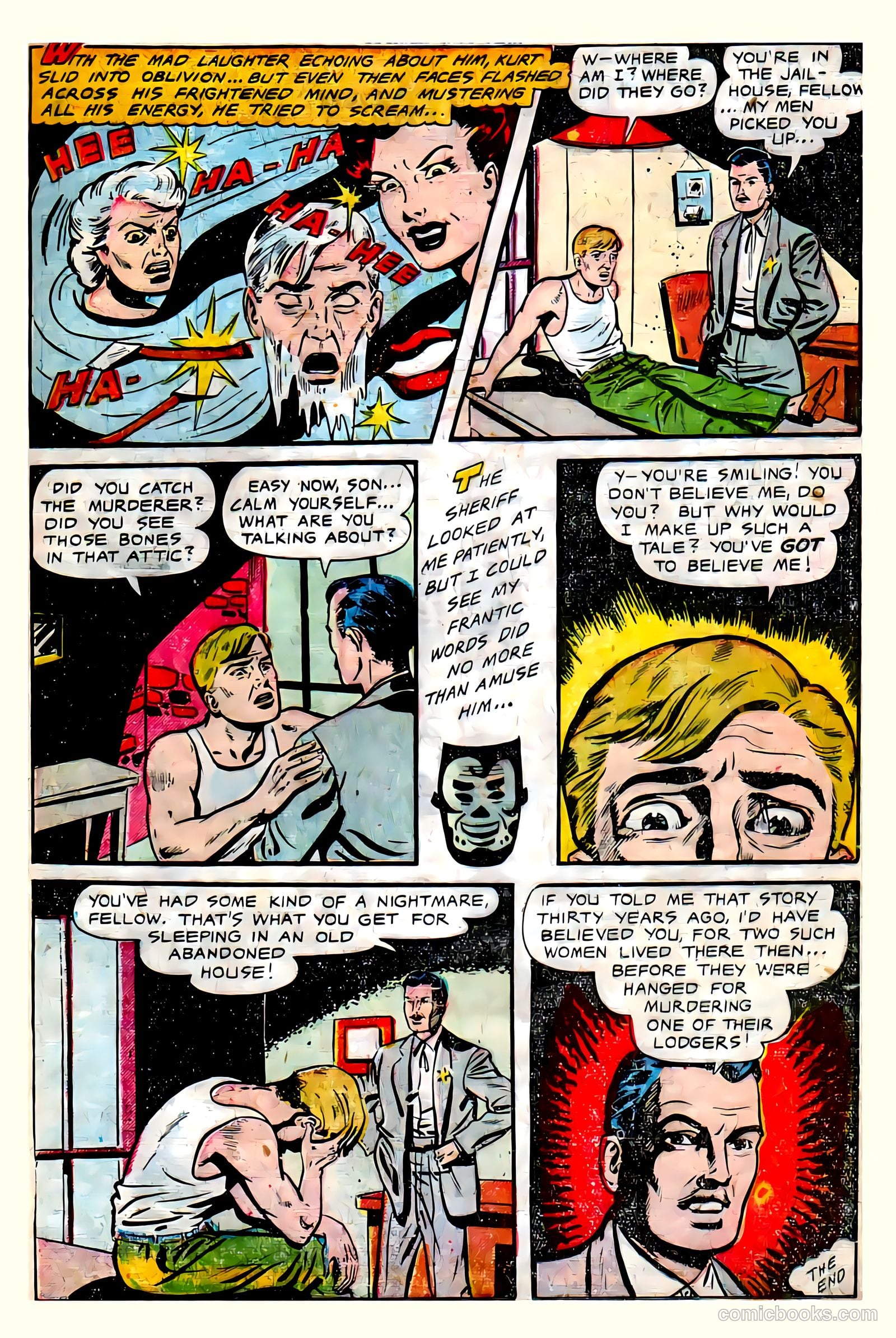 Journey into Fear #10 (1952) — page 18