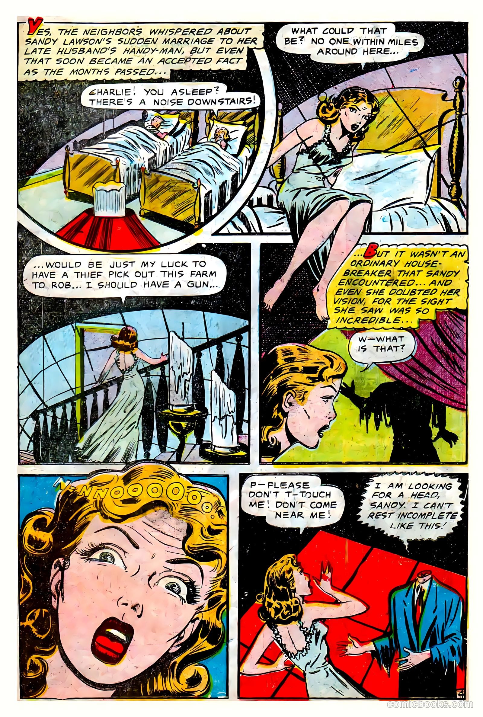 Journey into Fear #10 (1952) — page 30