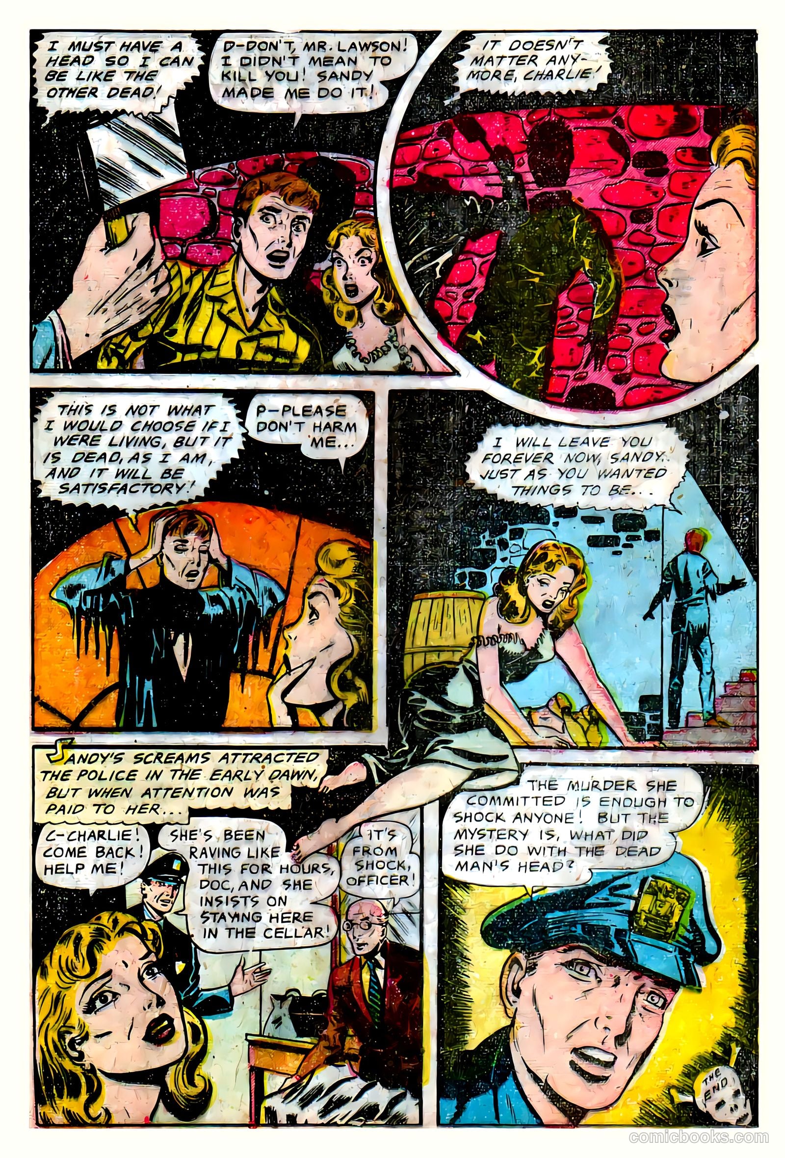 Journey into Fear #10 (1952) — page 32