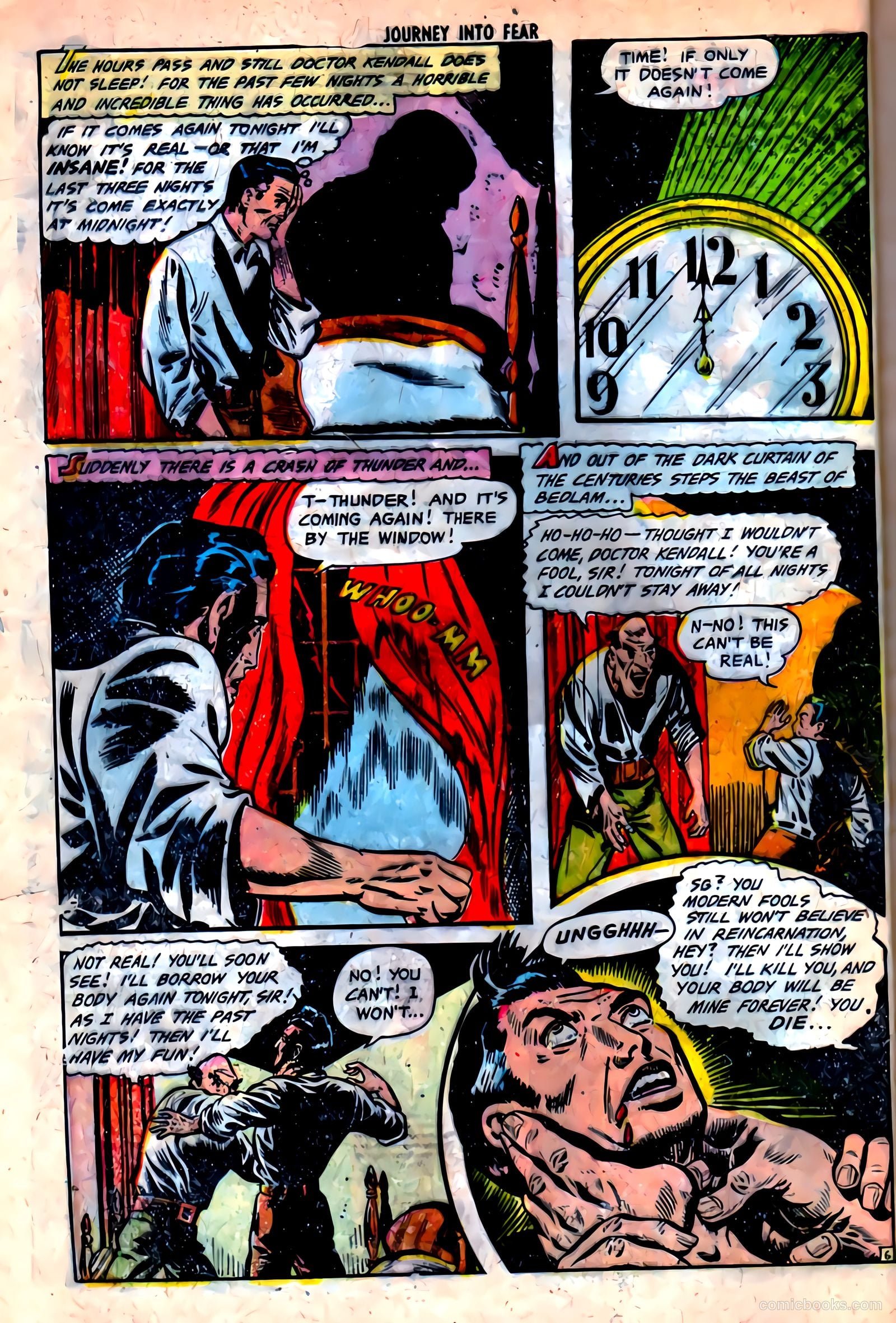 Journey into Fear #11 (1953) — page 6
