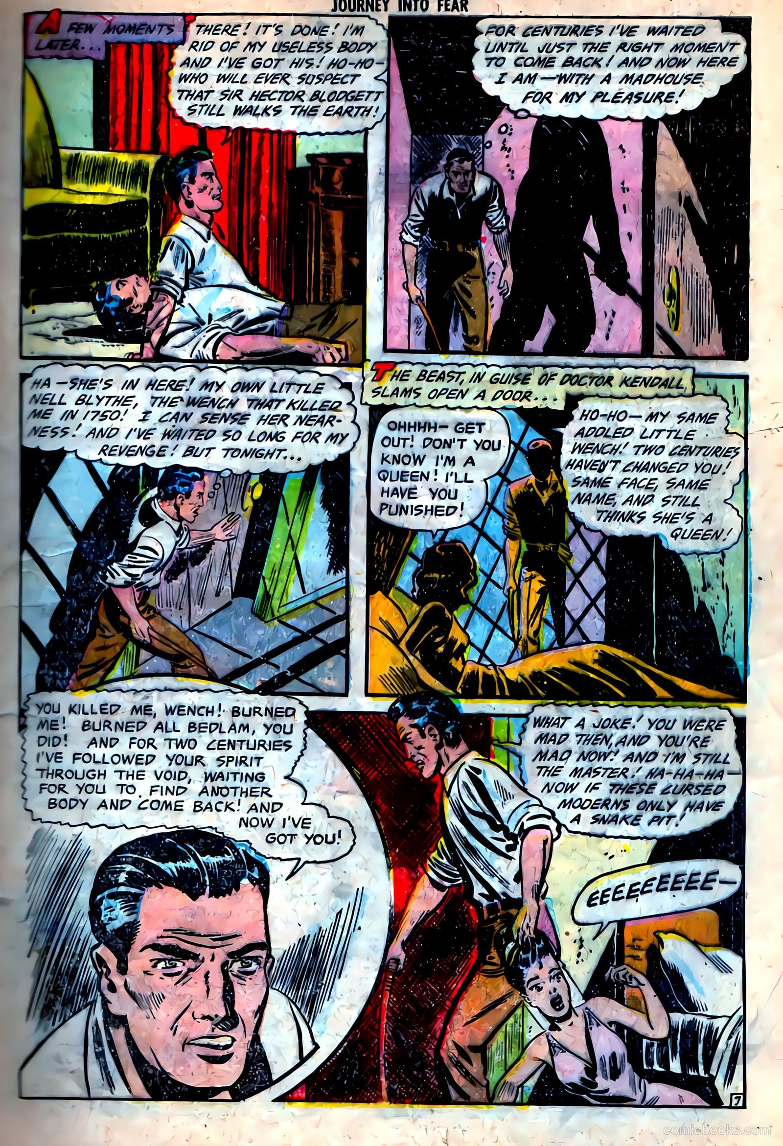 Journey into Fear #11 (1953) — page 7