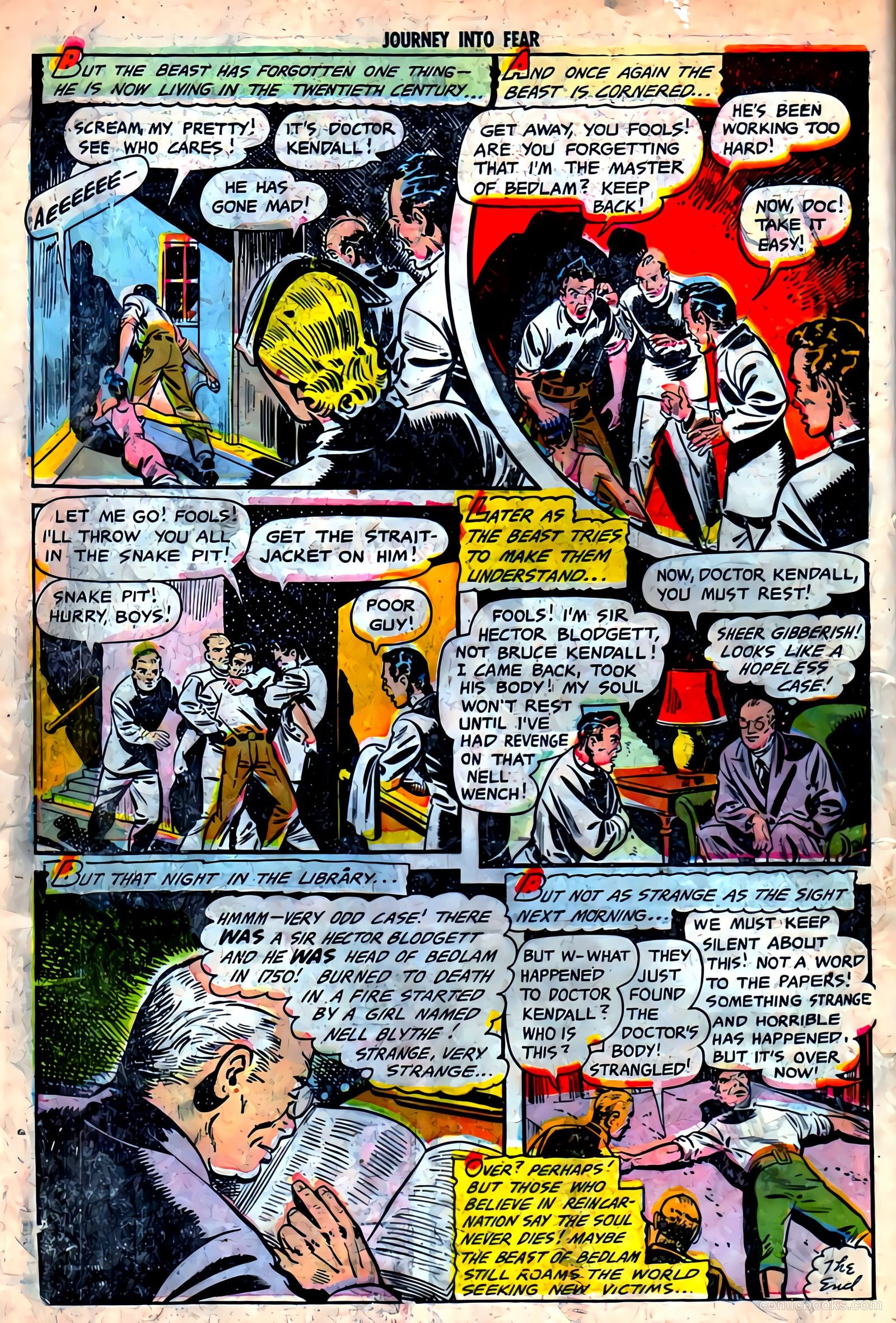 Journey into Fear #11 (1953) — page 8