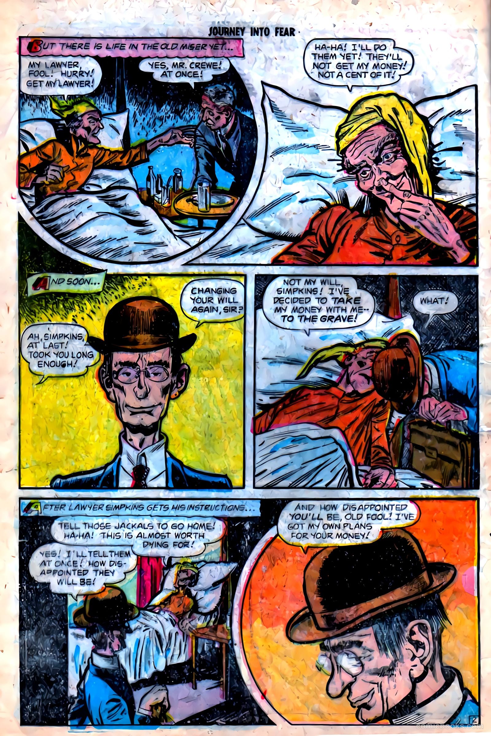 Journey into Fear #11 (1953) — page 10