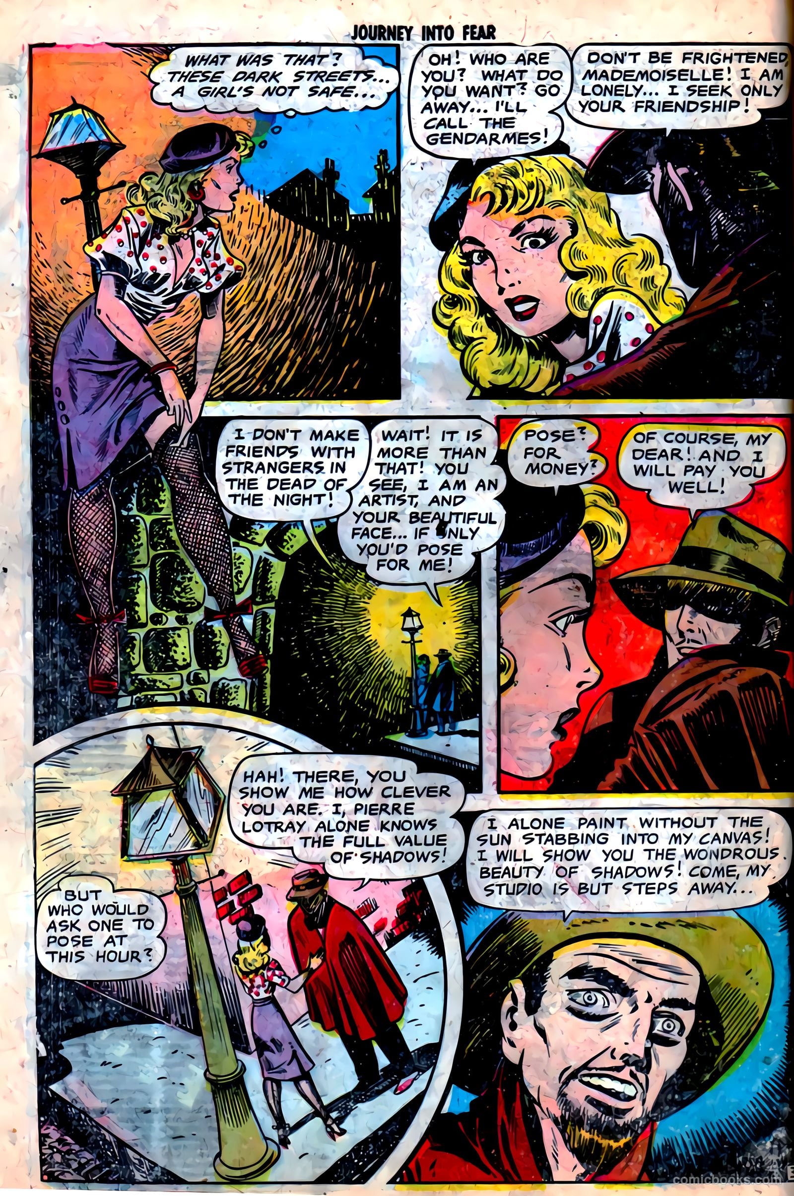 Journey into Fear #11 (1953) — page 20