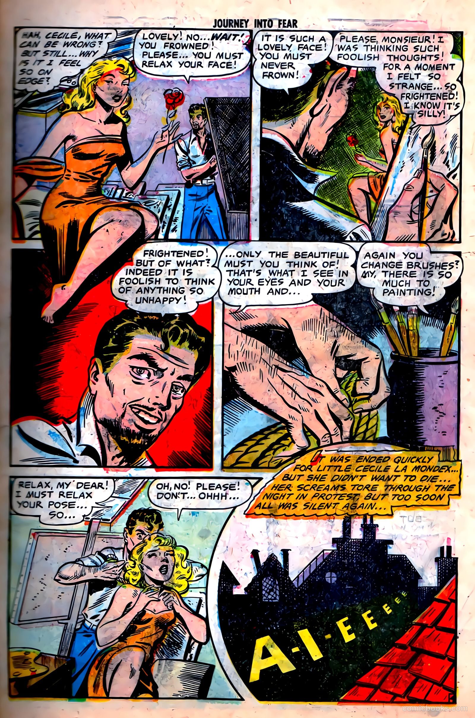 Journey into Fear #11 (1953) — page 21