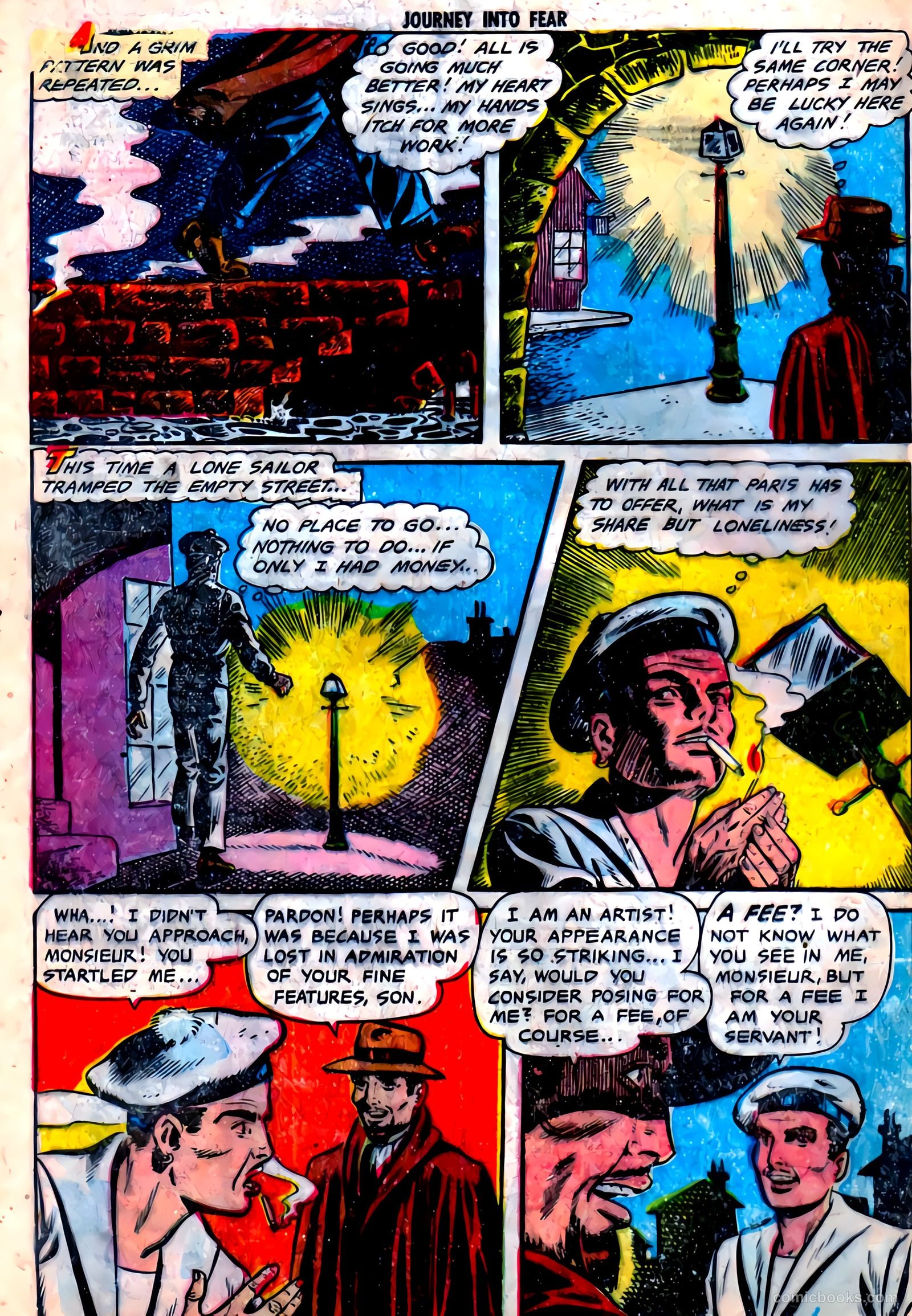 Journey into Fear #11 (1953) — page 22