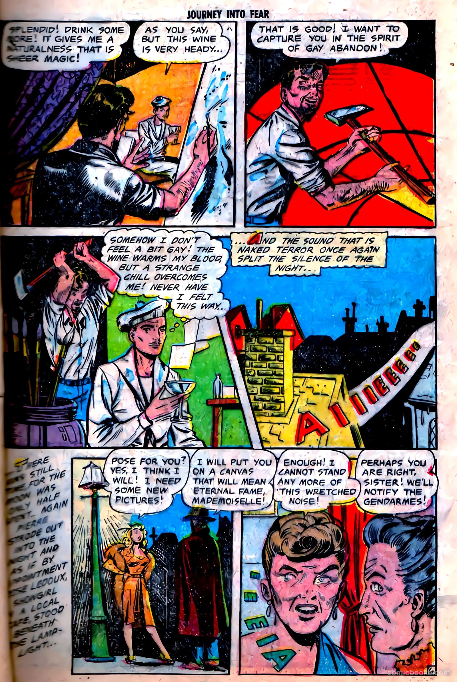 Journey into Fear #11 (1953) — page 23