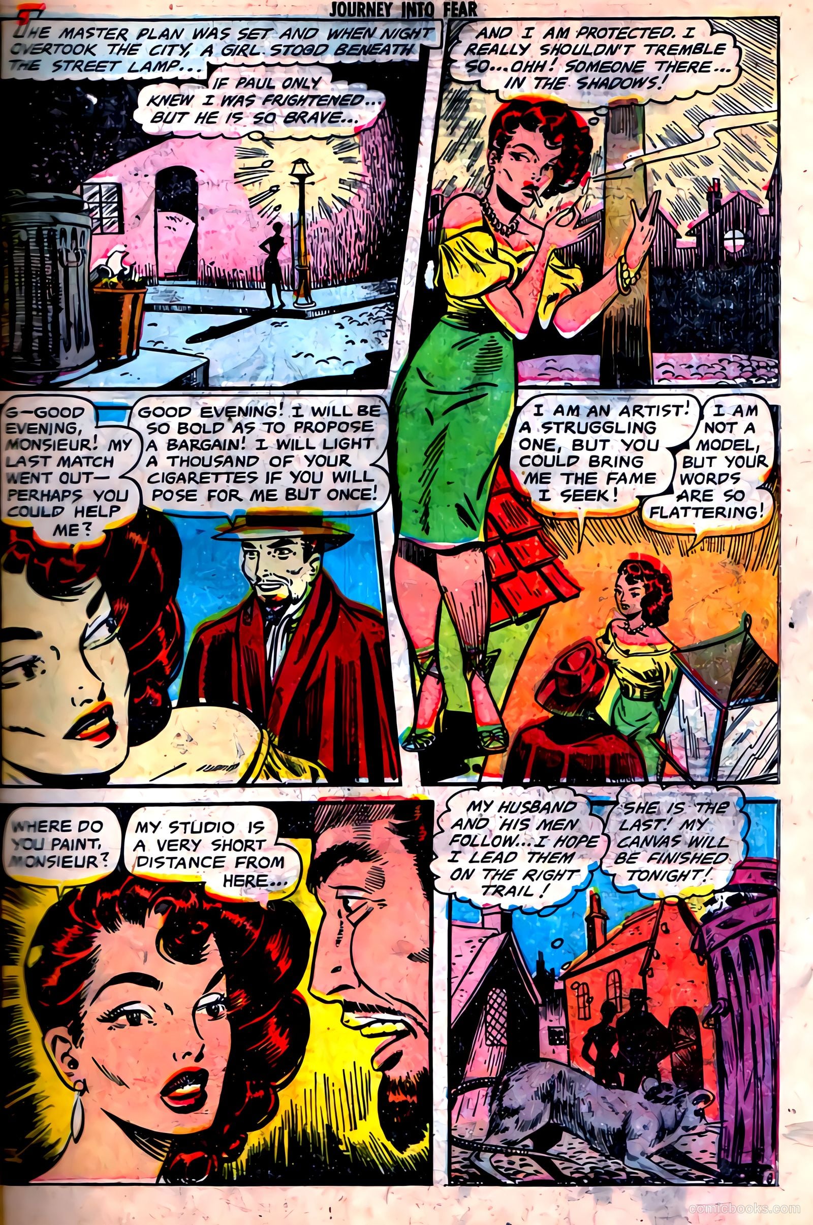 Journey into Fear #11 (1953) — page 25