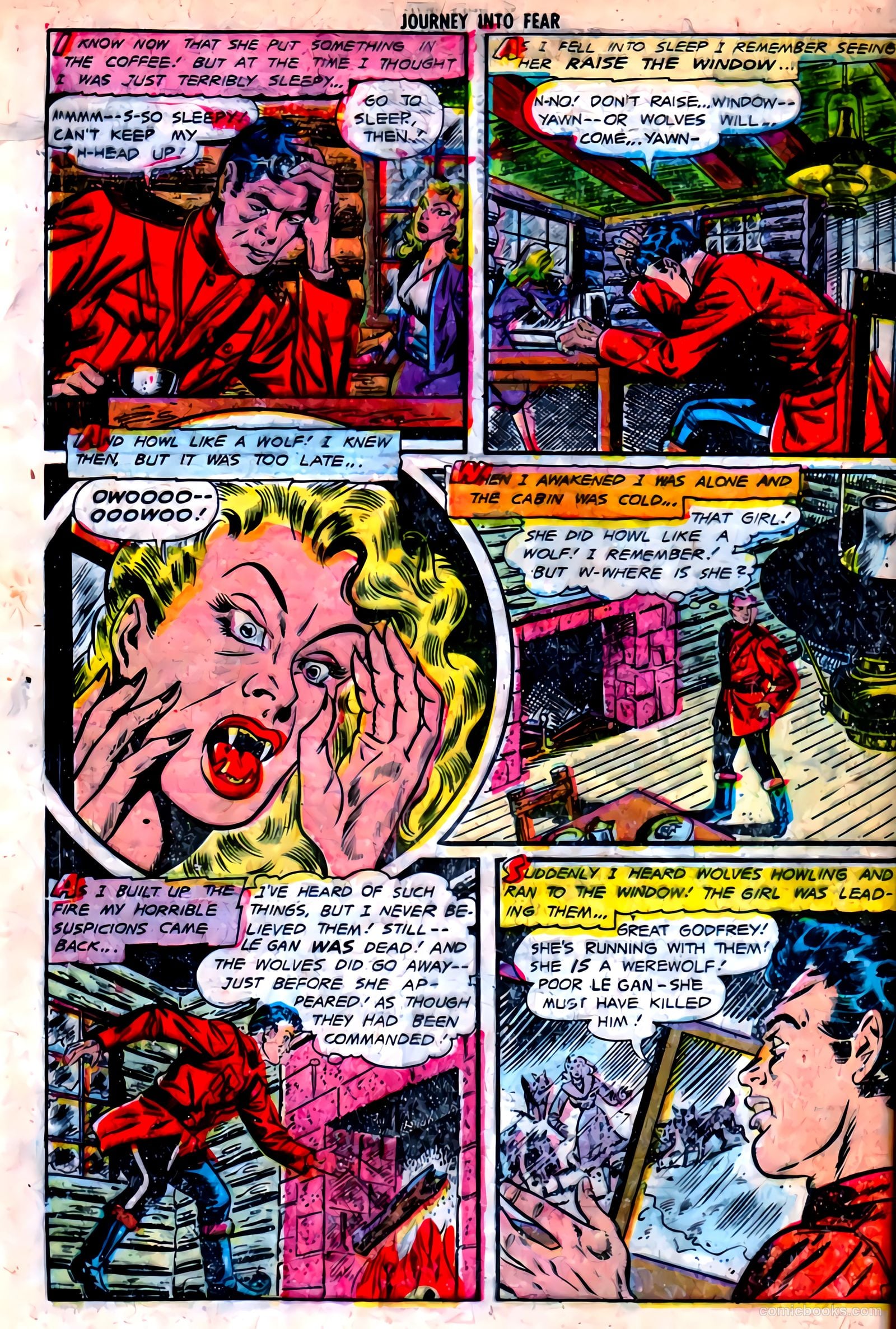 Journey into Fear #11 (1953) — page 30