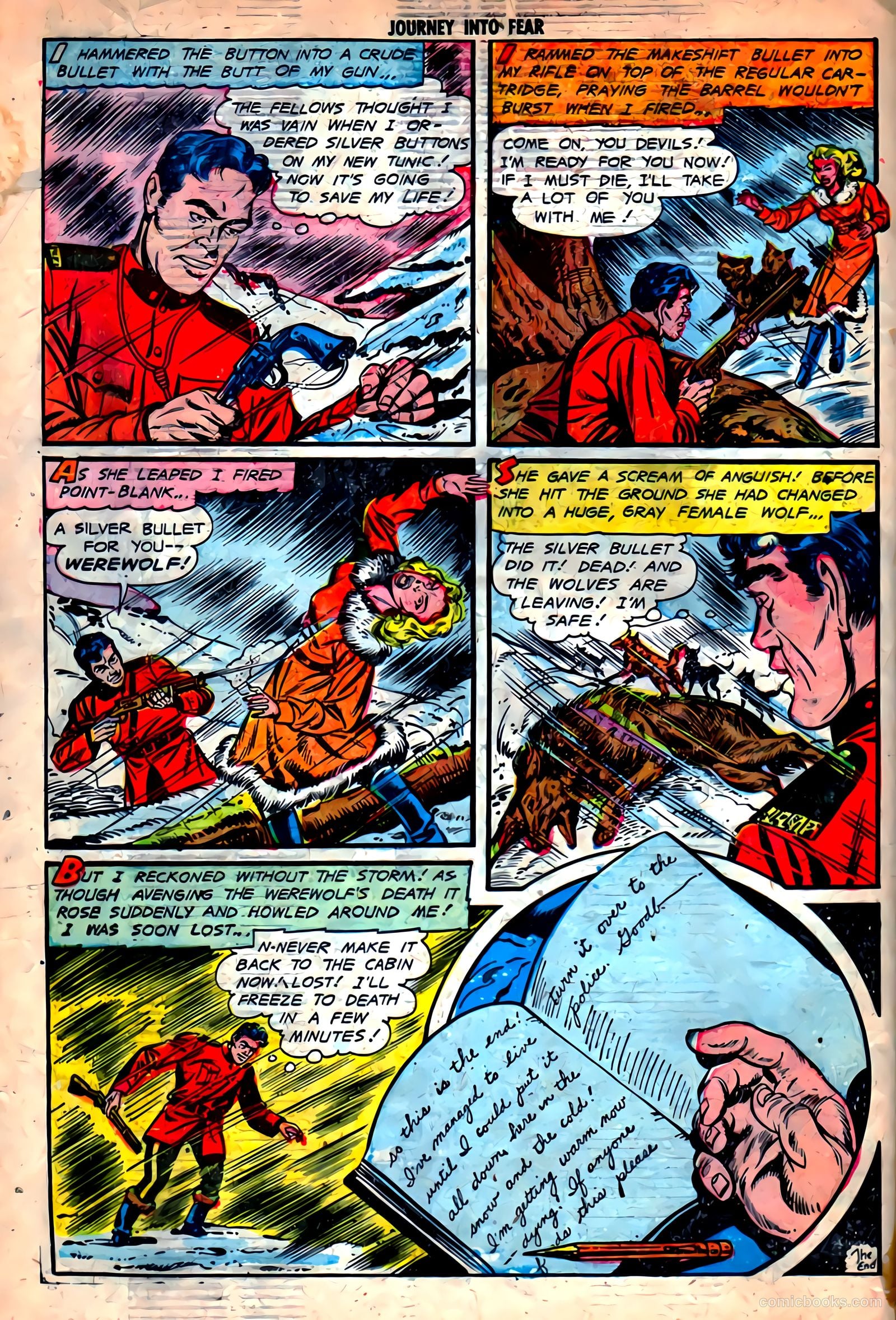 Journey into Fear #11 (1953) — page 32