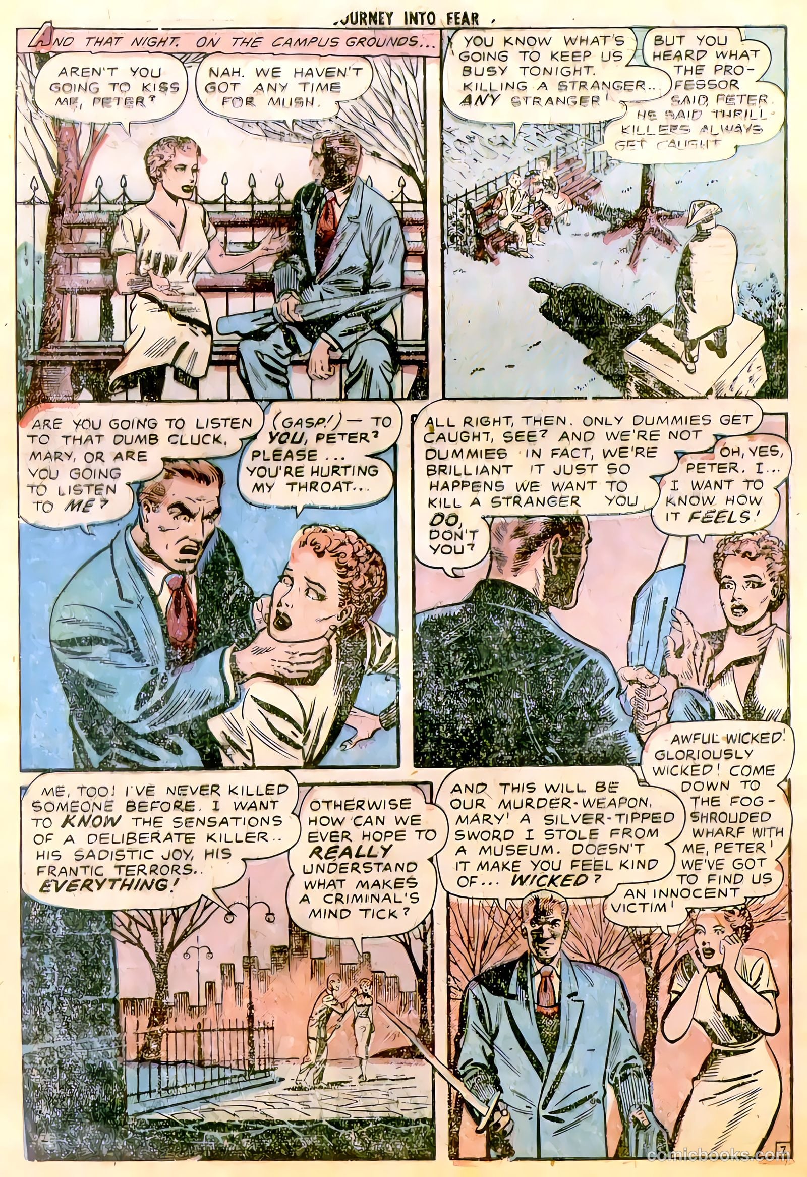 Journey into Fear #12 (1953) — page 4