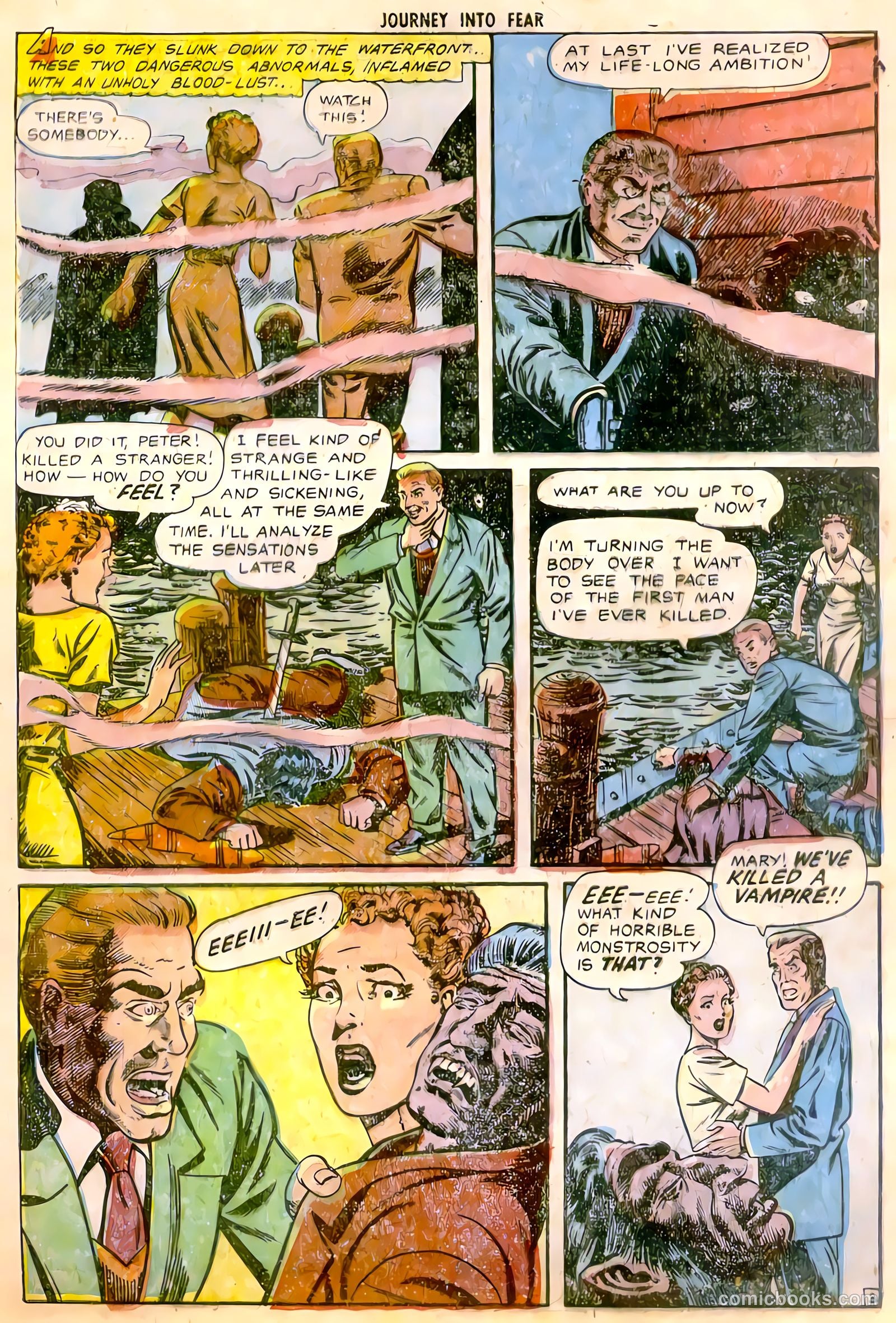 Journey into Fear #12 (1953) — page 5