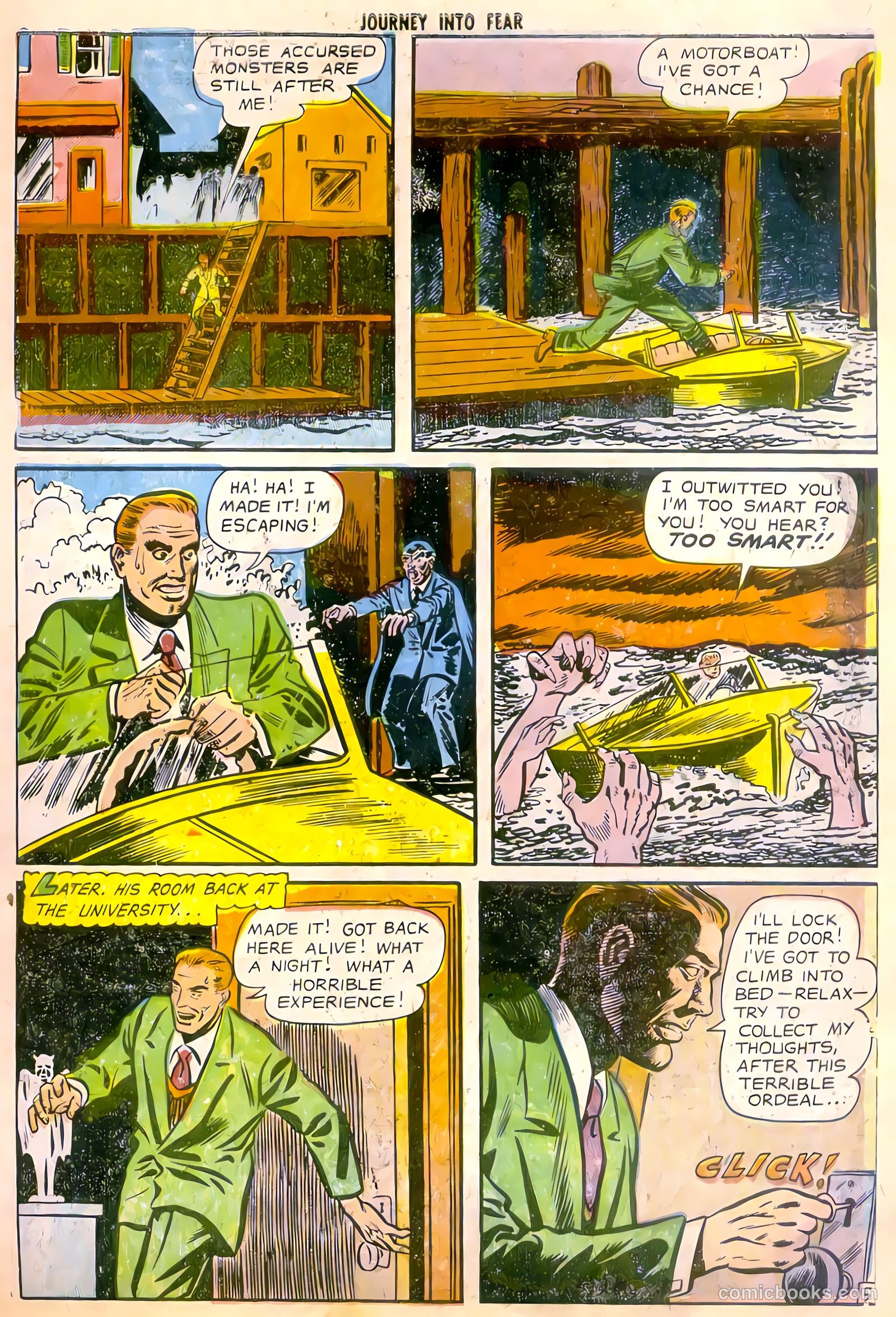 Journey into Fear #12 (1953) — page 7