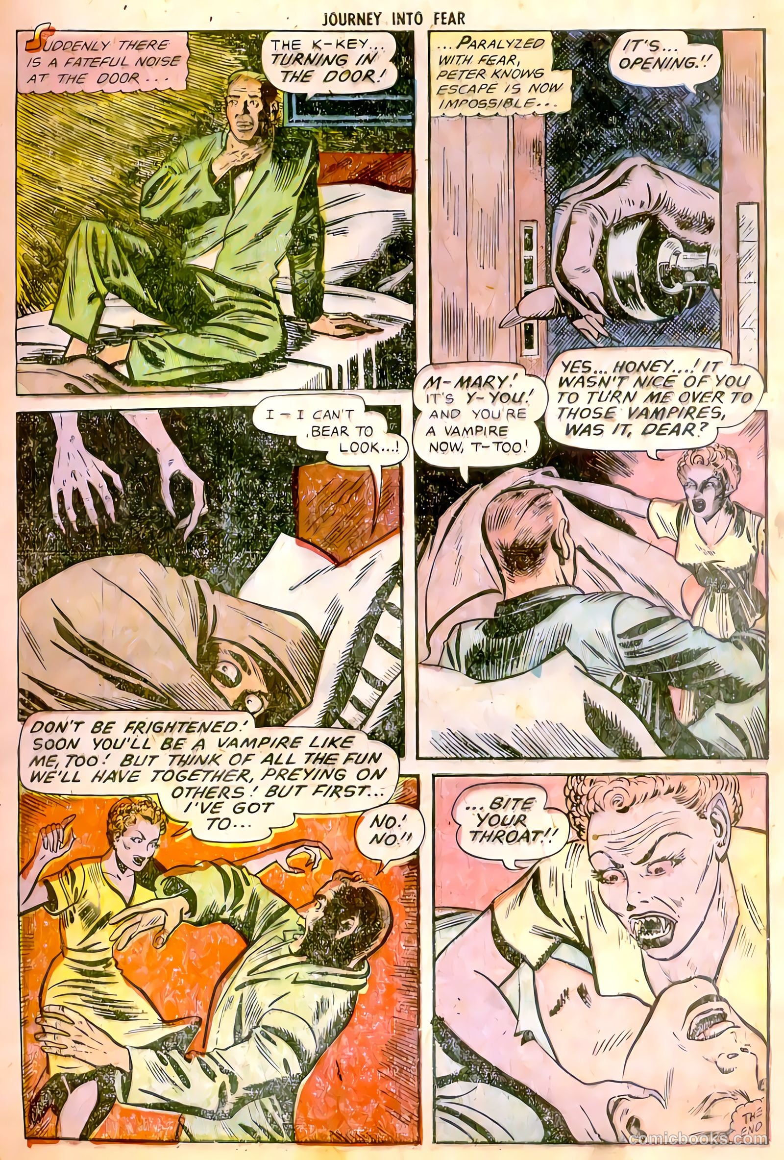 Journey into Fear #12 (1953) — page 9