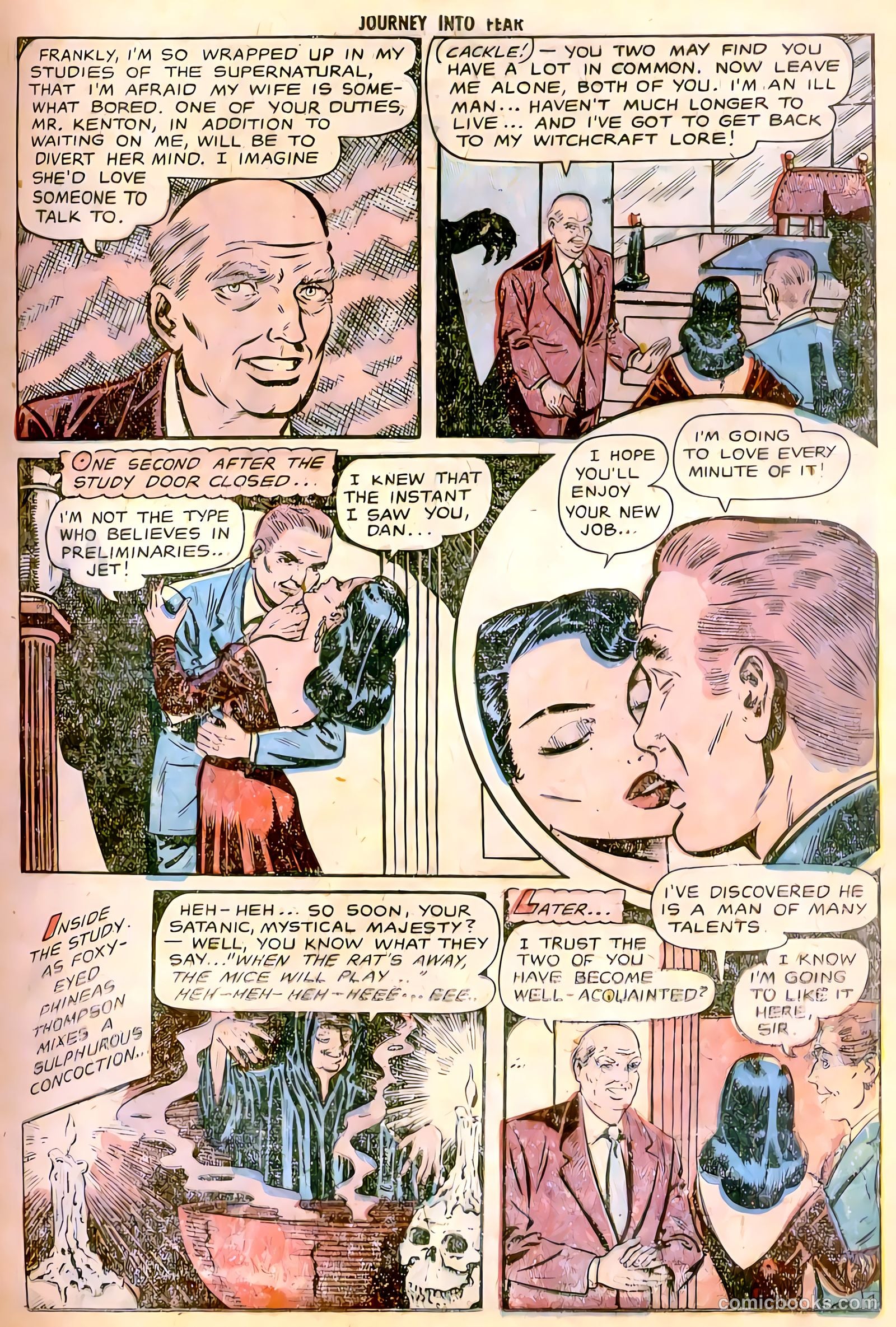 Journey into Fear #12 (1953) — page 13