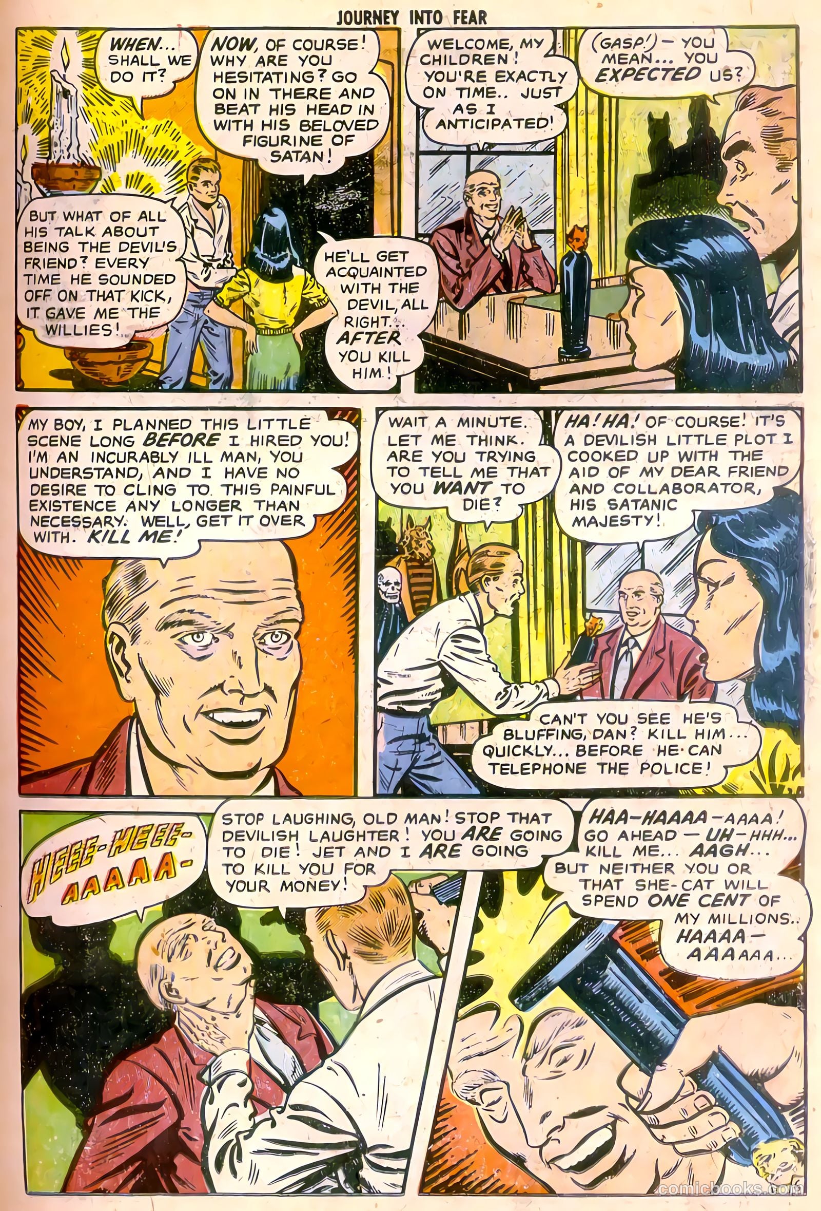 Journey into Fear #12 (1953) — page 15