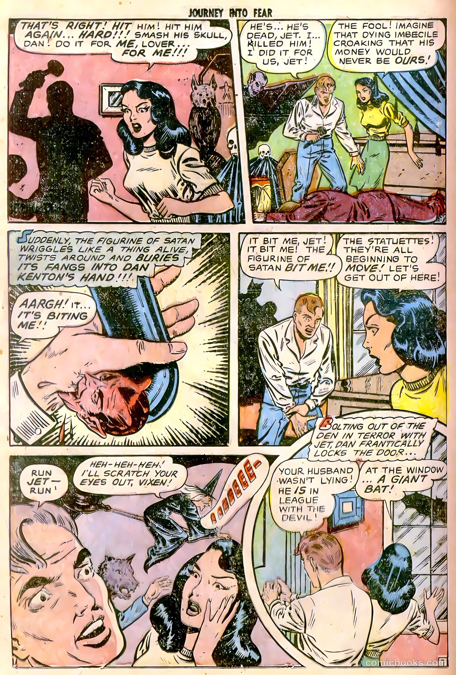 Journey into Fear #12 (1953) — page 16