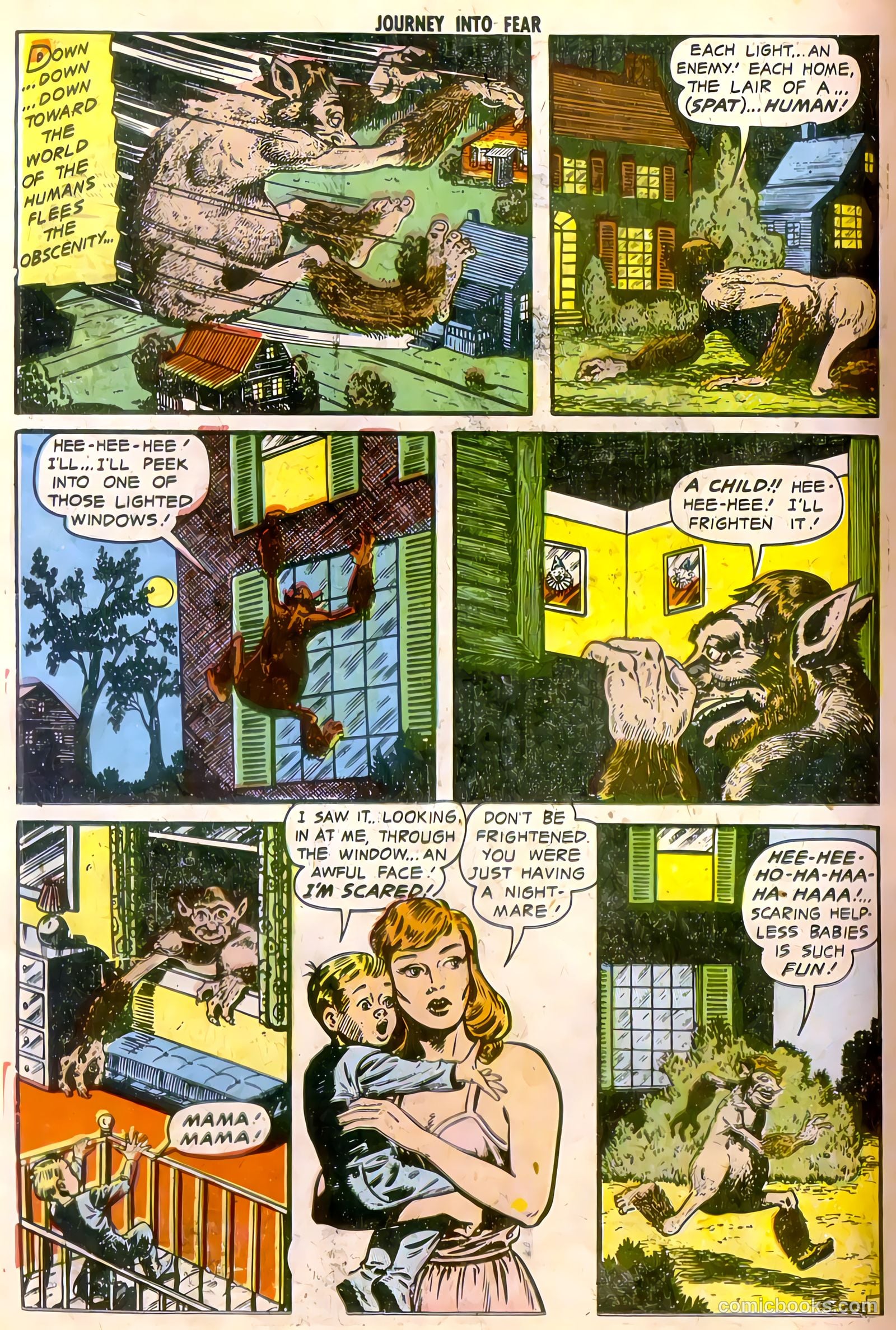 Journey into Fear #12 (1953) — page 22